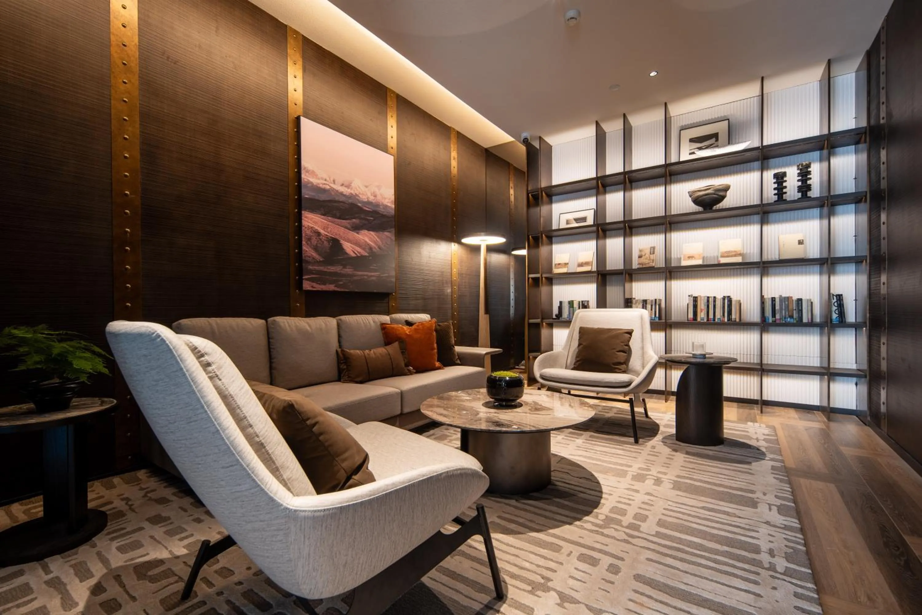 Seating area in Atour Hotel Chengdu Wuhou Temple Kuan Zhai Alleys