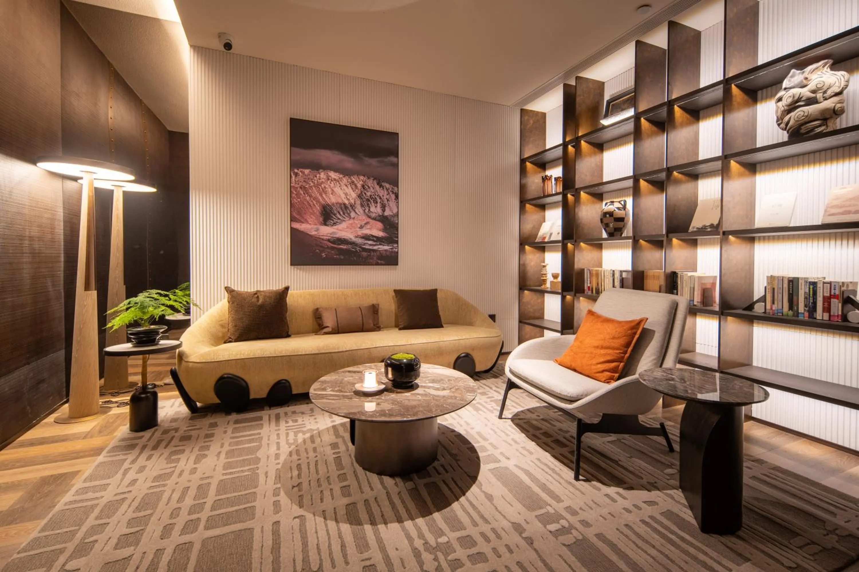 Seating area in Atour Hotel Chengdu Wuhou Temple Kuan Zhai Alleys