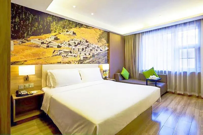 Bedroom in Atour Hotel Chengdu Wuhou Temple