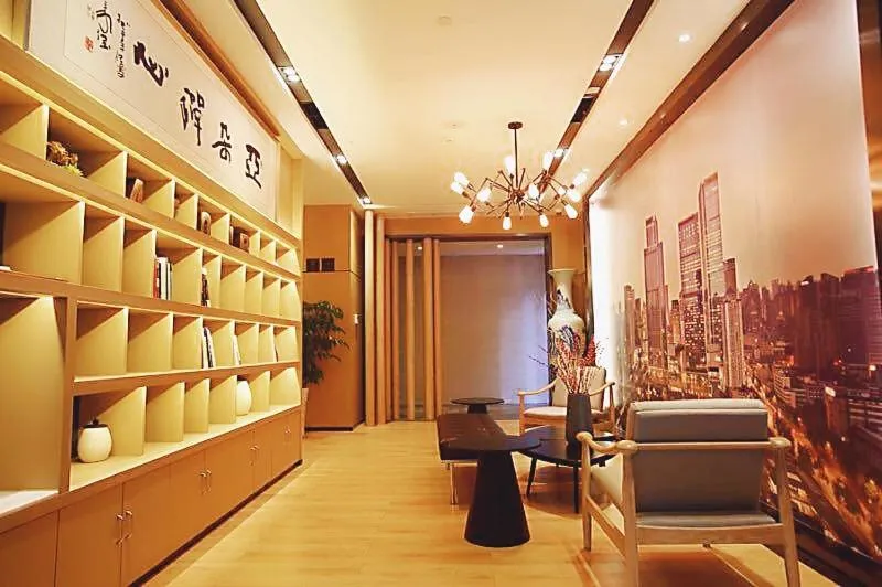 Seating area in Atour Hotel Chengdu Wuhou Temple