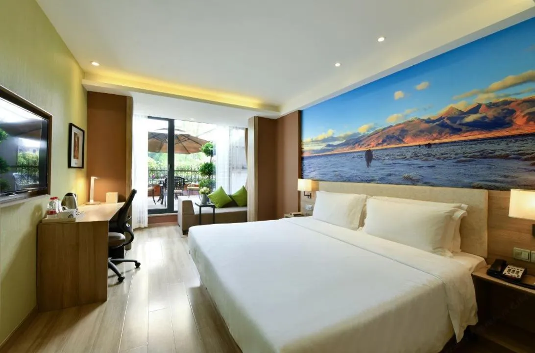 Bedroom in Atour Hotel Chengdu Wuhou Temple