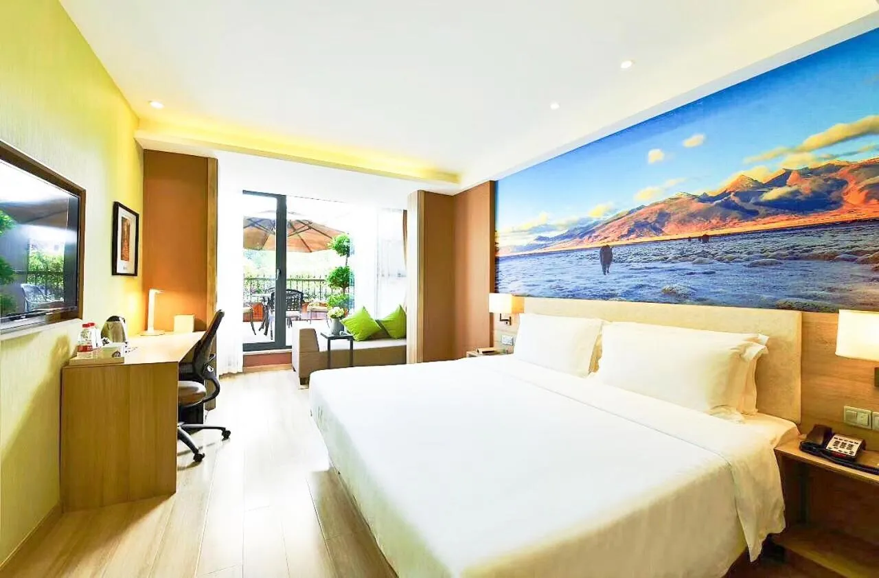 Photo of the whole room in Atour Hotel Chengdu Wuhou Temple