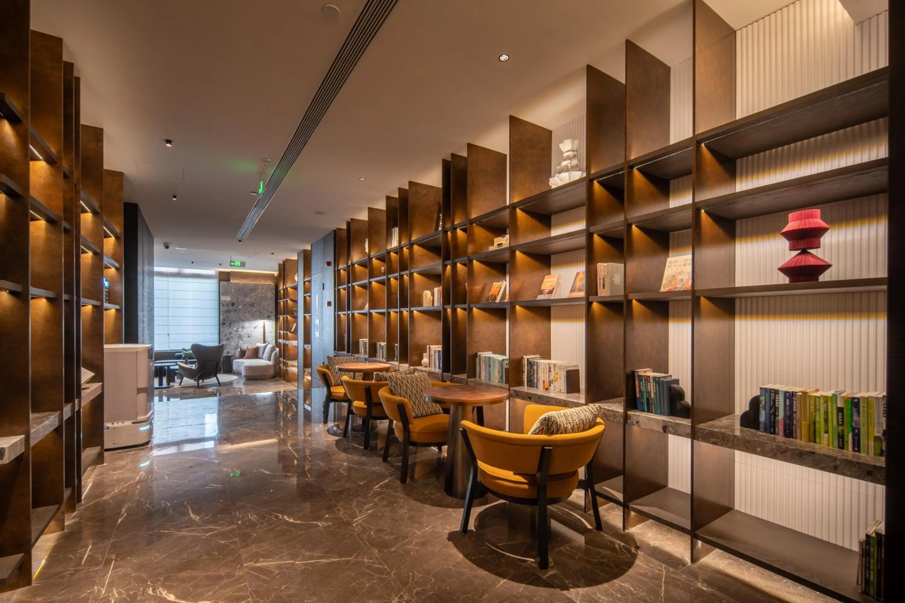 Seating area in Atour Hotel Chengdu Wuhou Temple Kuan Zhai Alleys