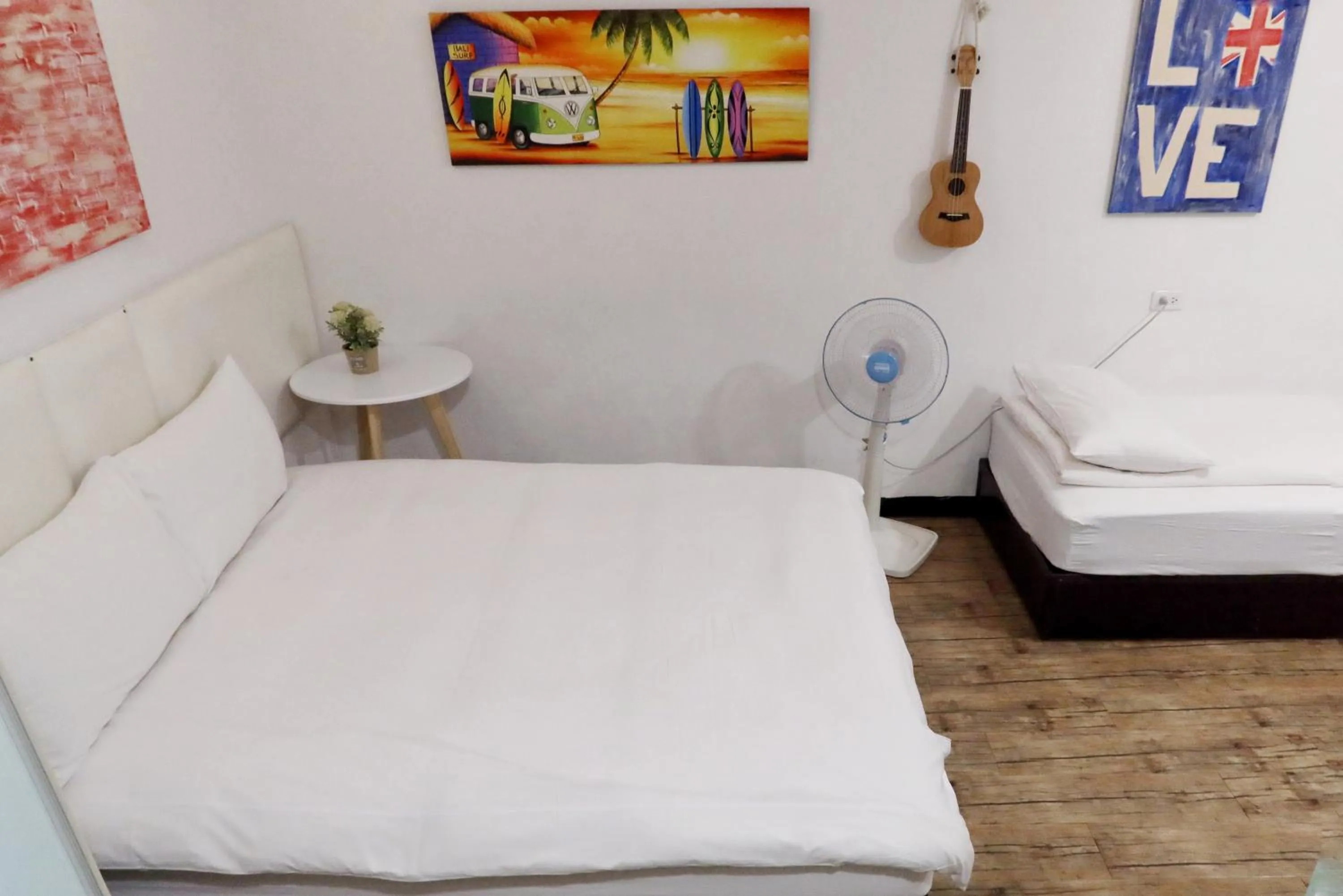 Bedroom, Bed in Love River Inn 愛河日央