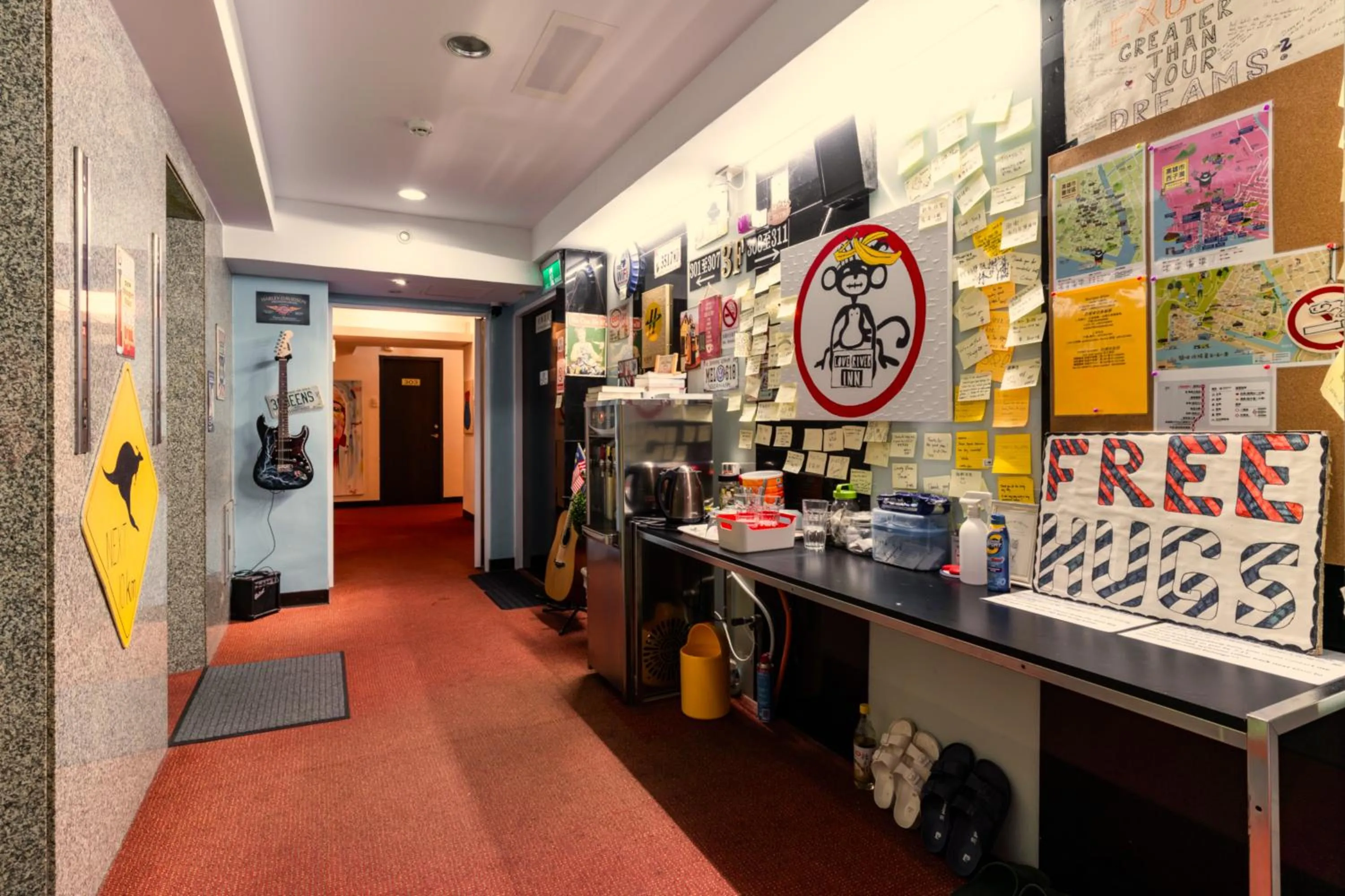 Lobby or reception in Love River Inn 愛河日央