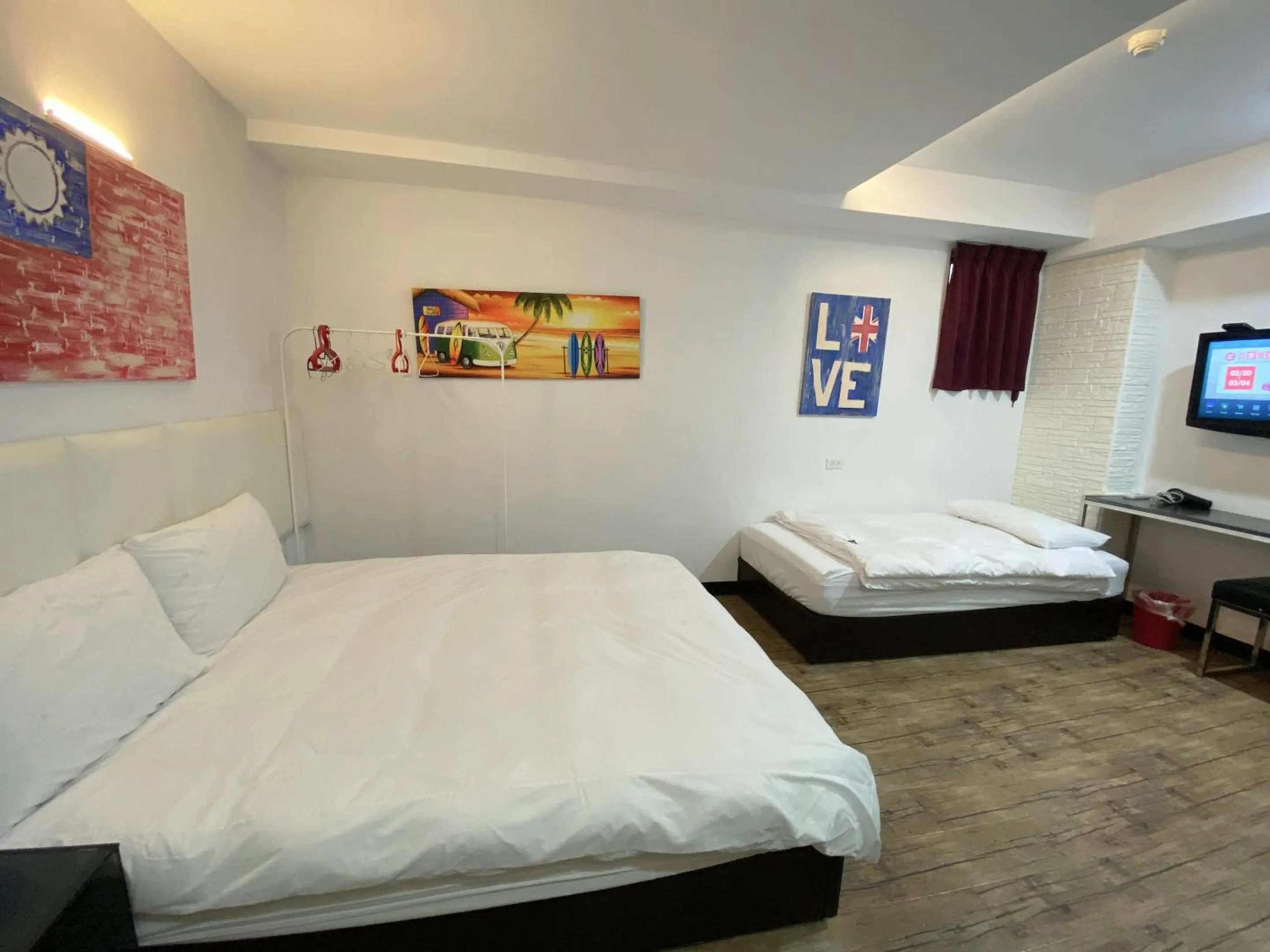 Bed in Love River Inn 愛河日央