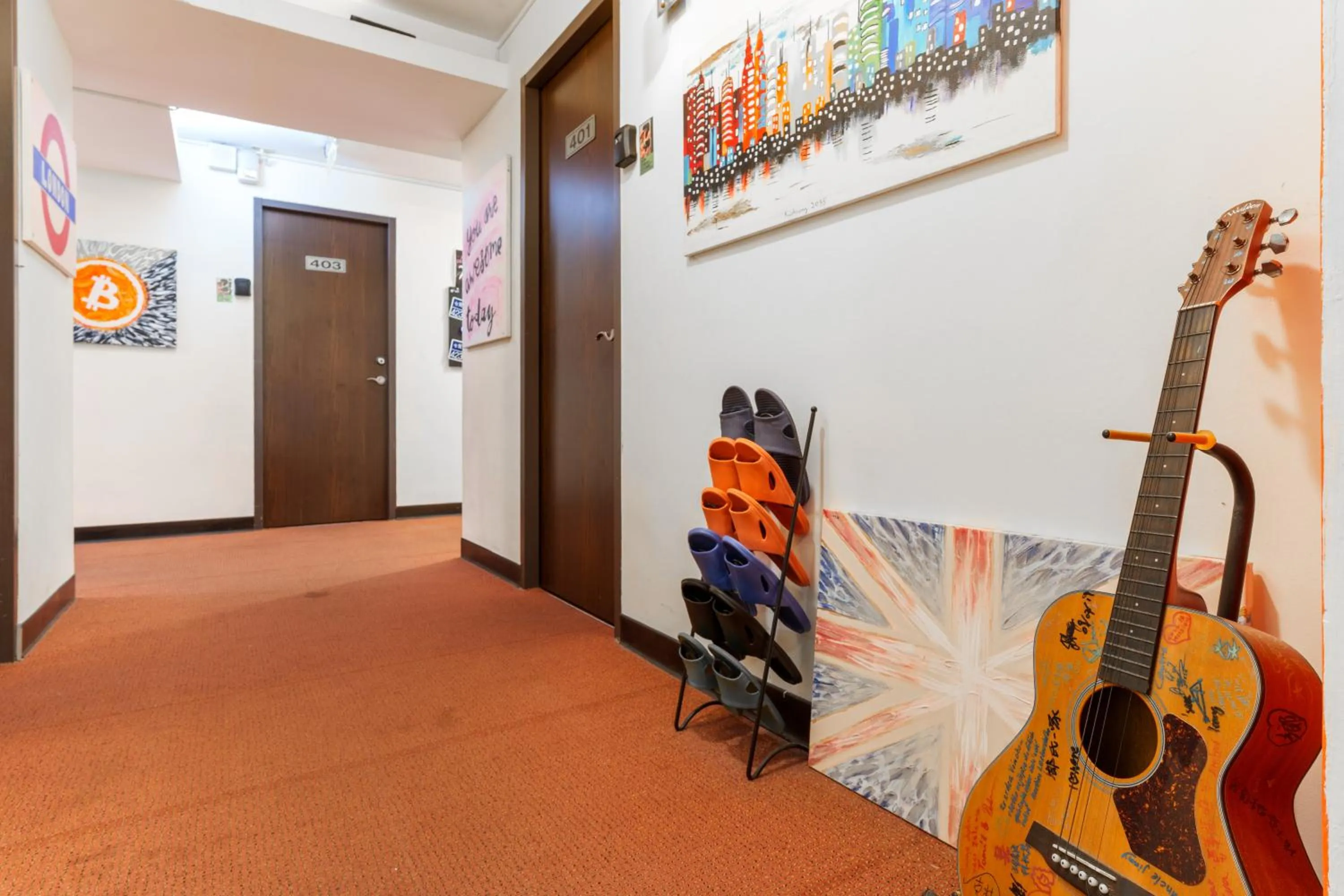 Living room in Love River Inn 愛河日央