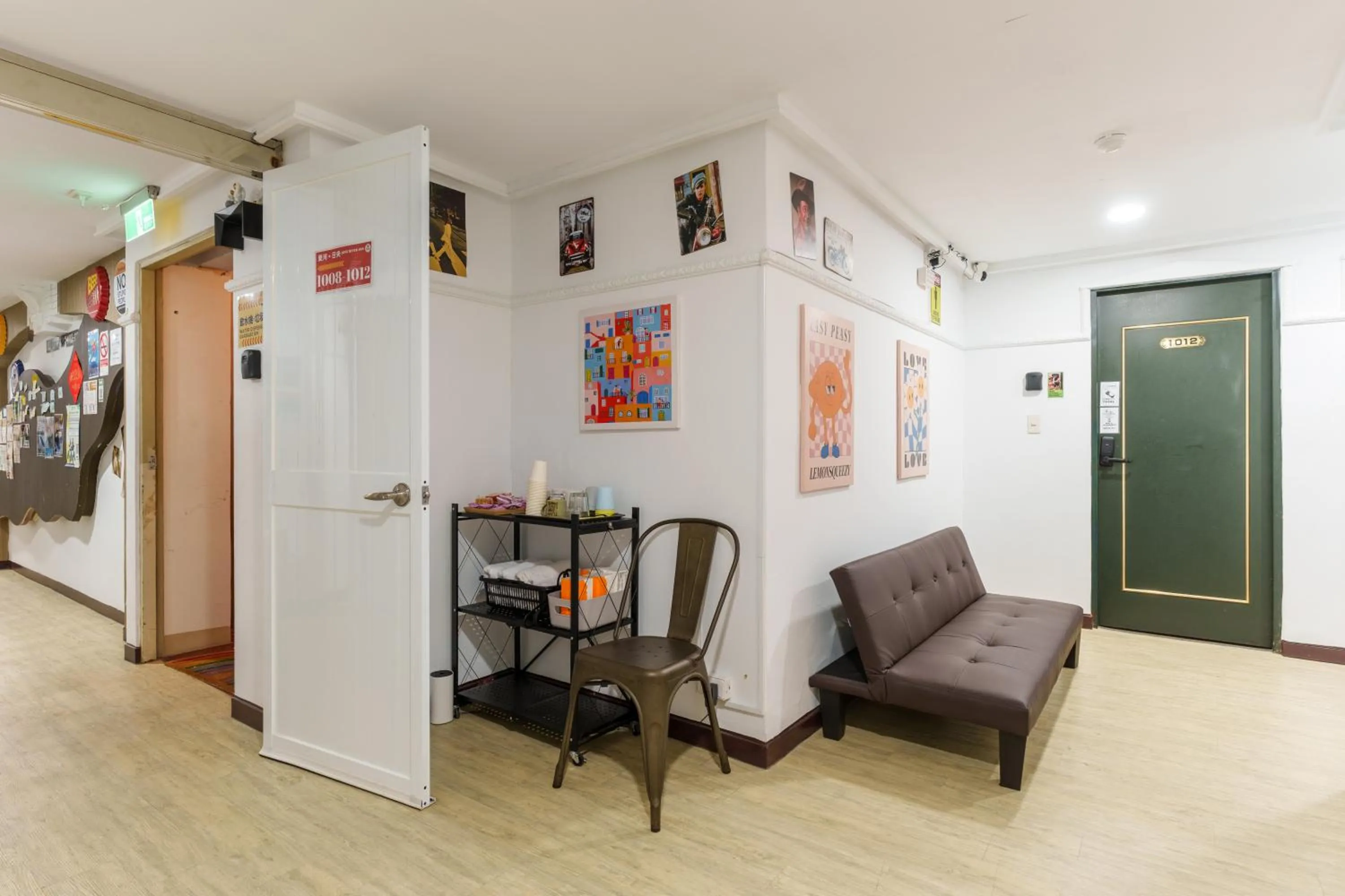 Living room in Love River Inn 愛河日央