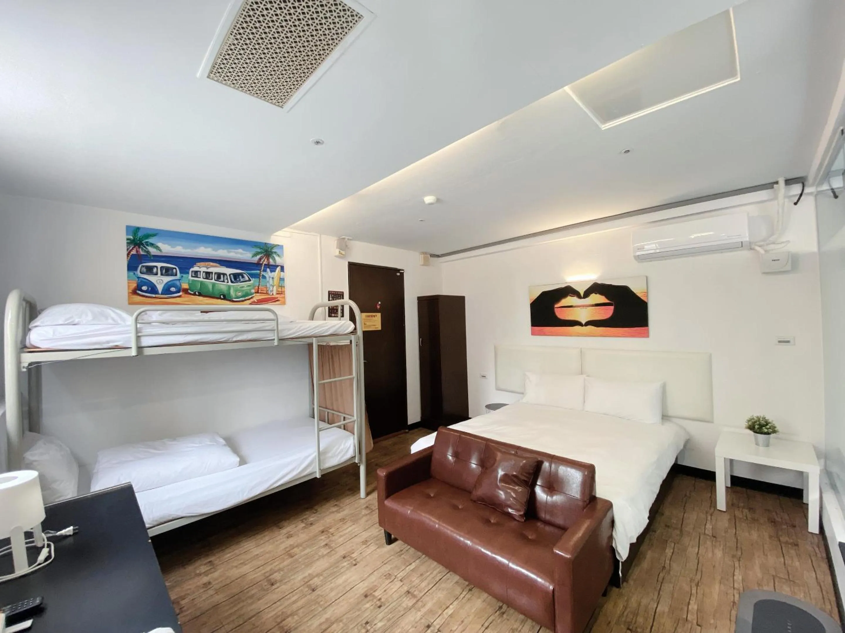 Bed in Love River Inn 愛河日央