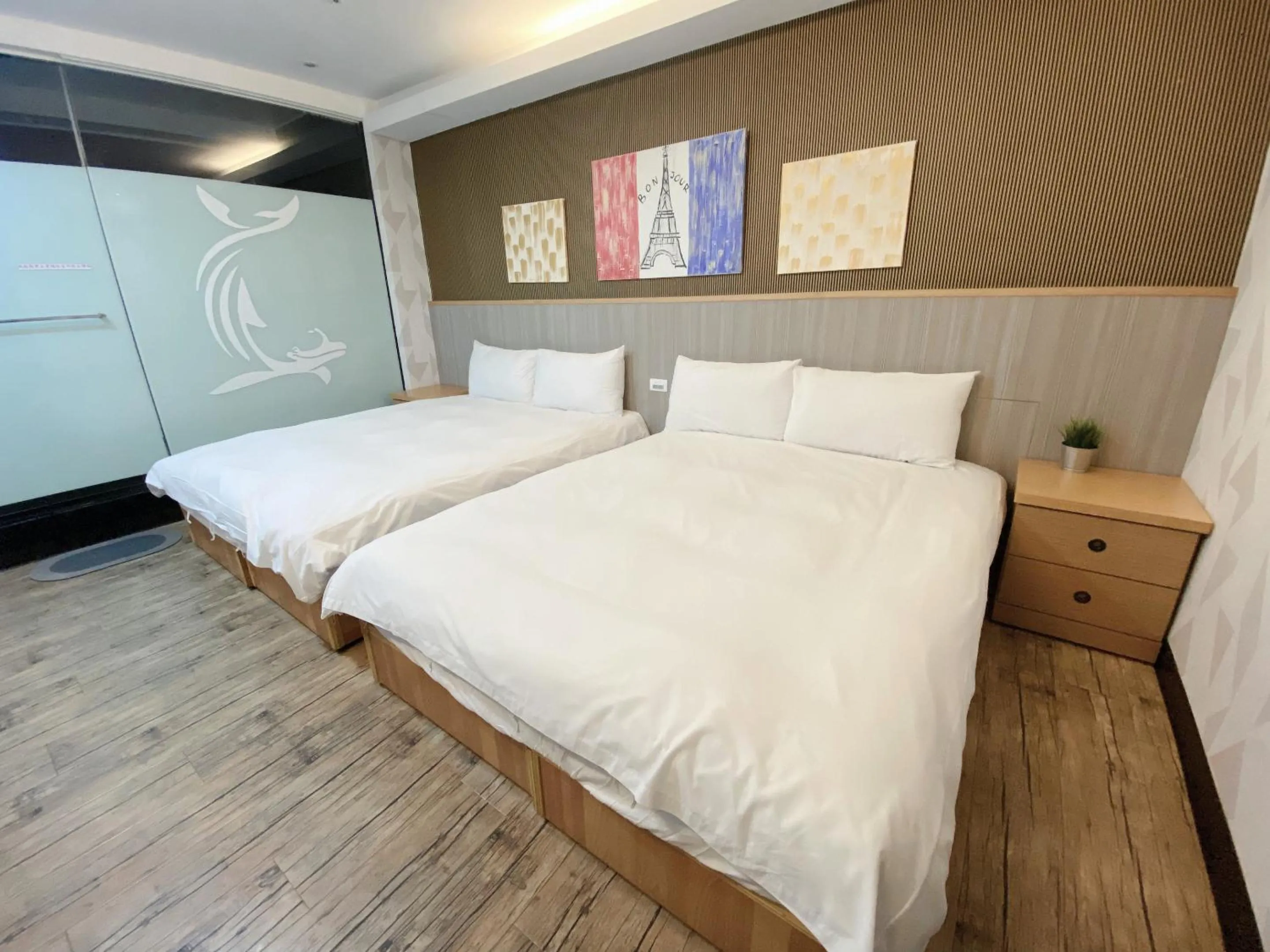 Bed in Love River Inn 愛河日央