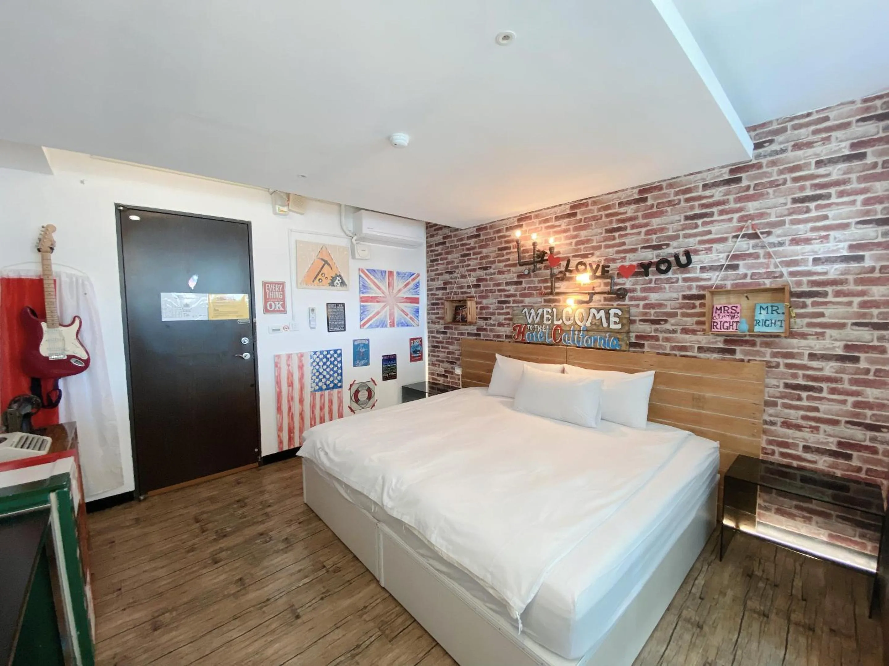 Bed in Love River Inn 愛河日央