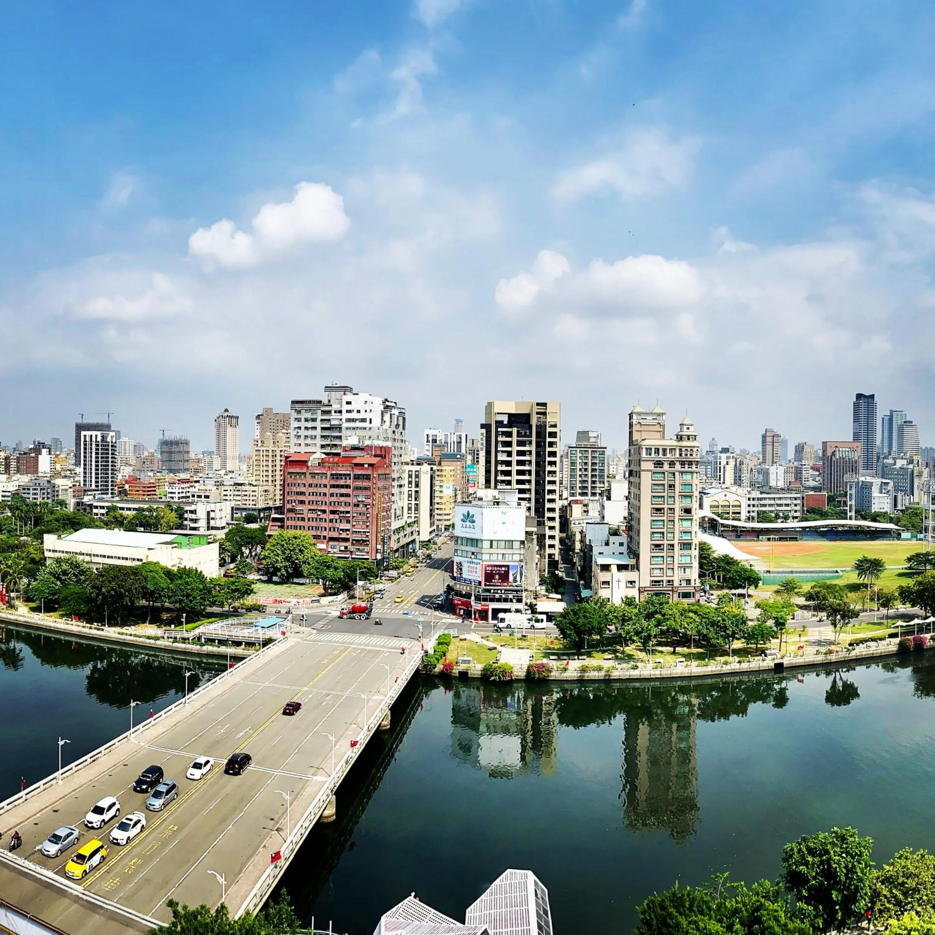 City view in Love River Inn 愛河日央