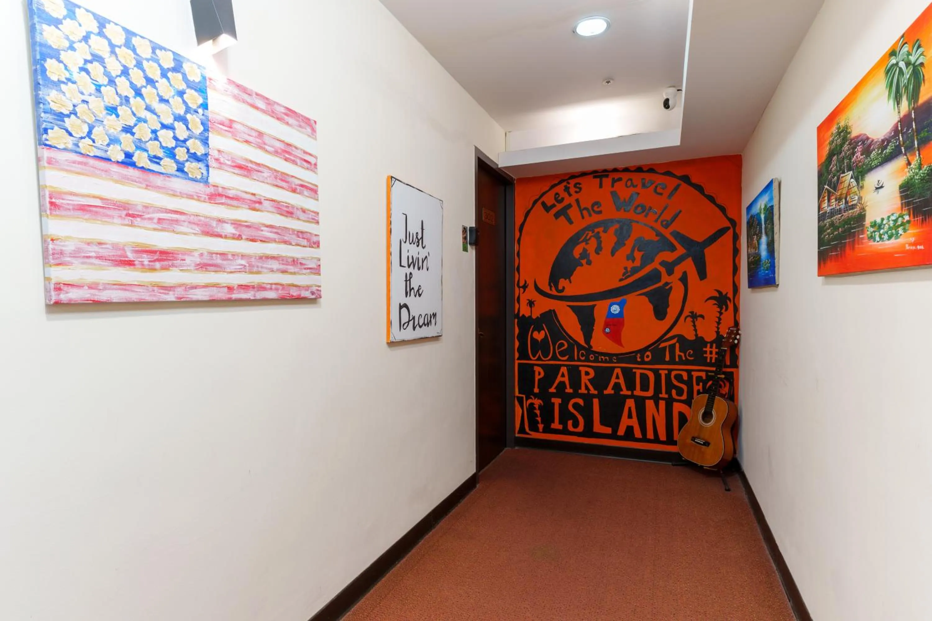 Living room in Love River Inn 愛河日央