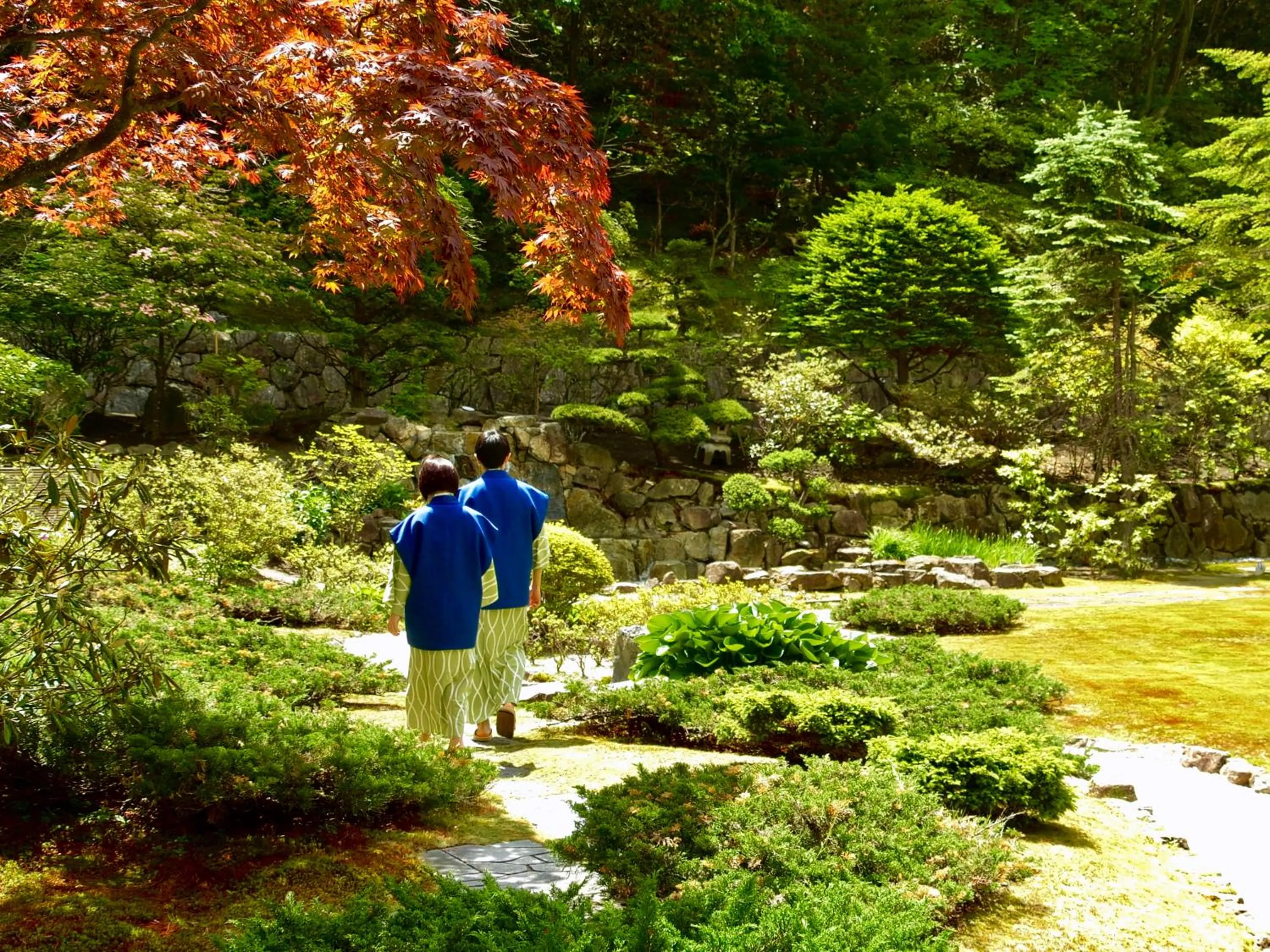 Natural landscape in Dai-ichi Takimotokan