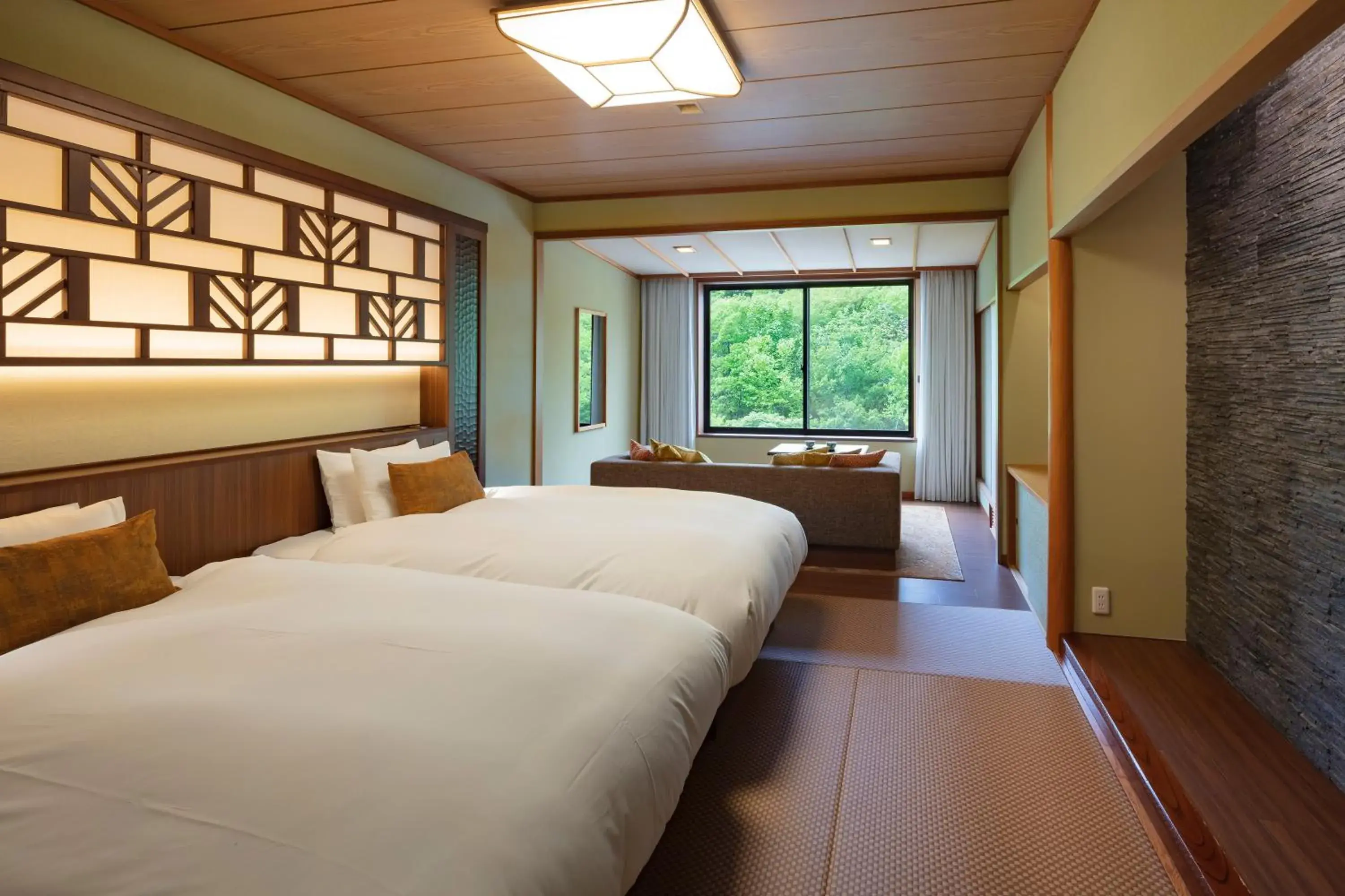 Deluxe Twin Room - single occupancy - Non-Smoking (Main BLD) in Dai-ichi Takimotokan Deluxe Twin Room - single occupancy - Non-Smoking (Main BLD) in Dai-ichi Takimotokan