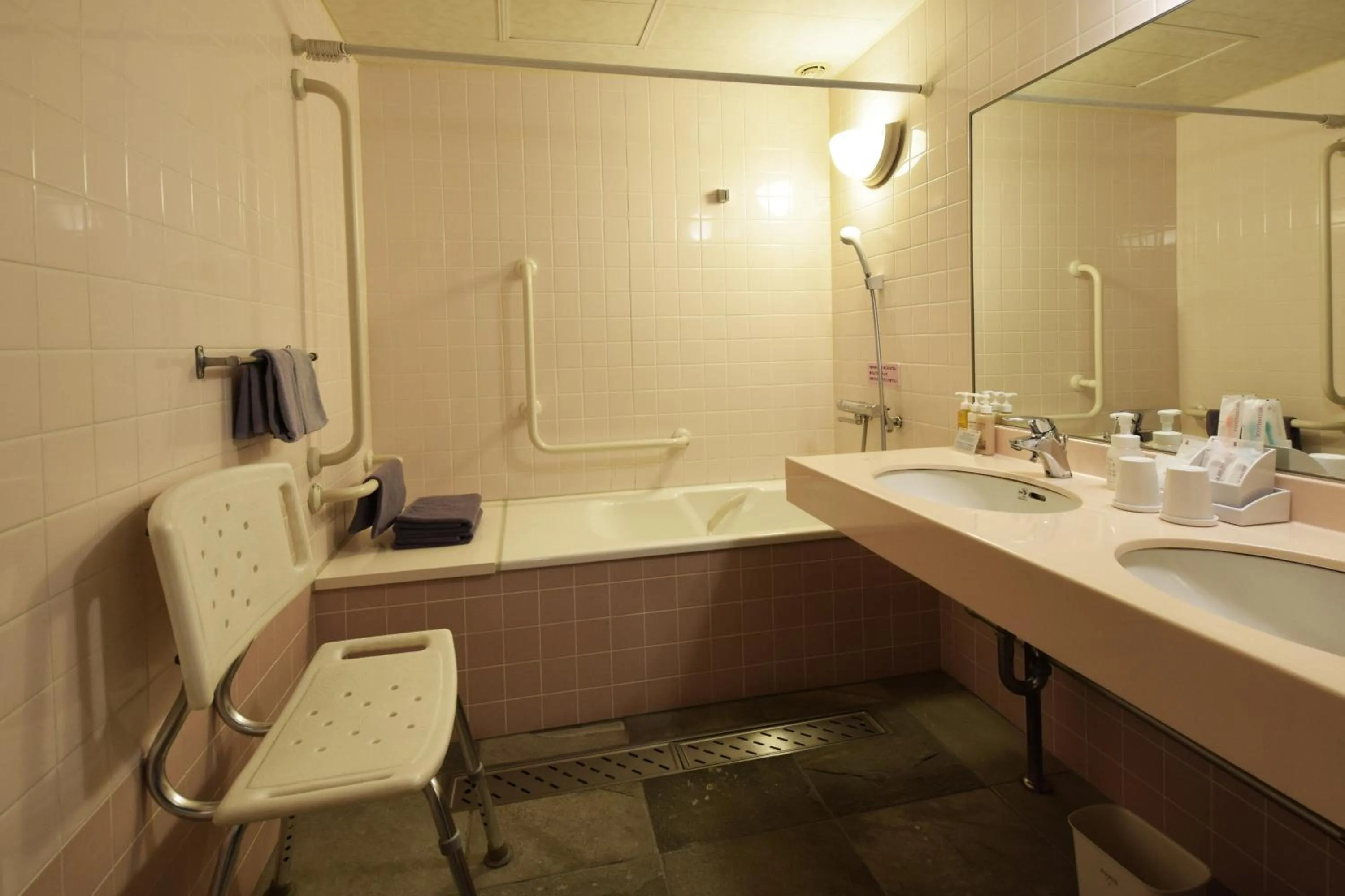 Bathroom in Dai-ichi Takimotokan