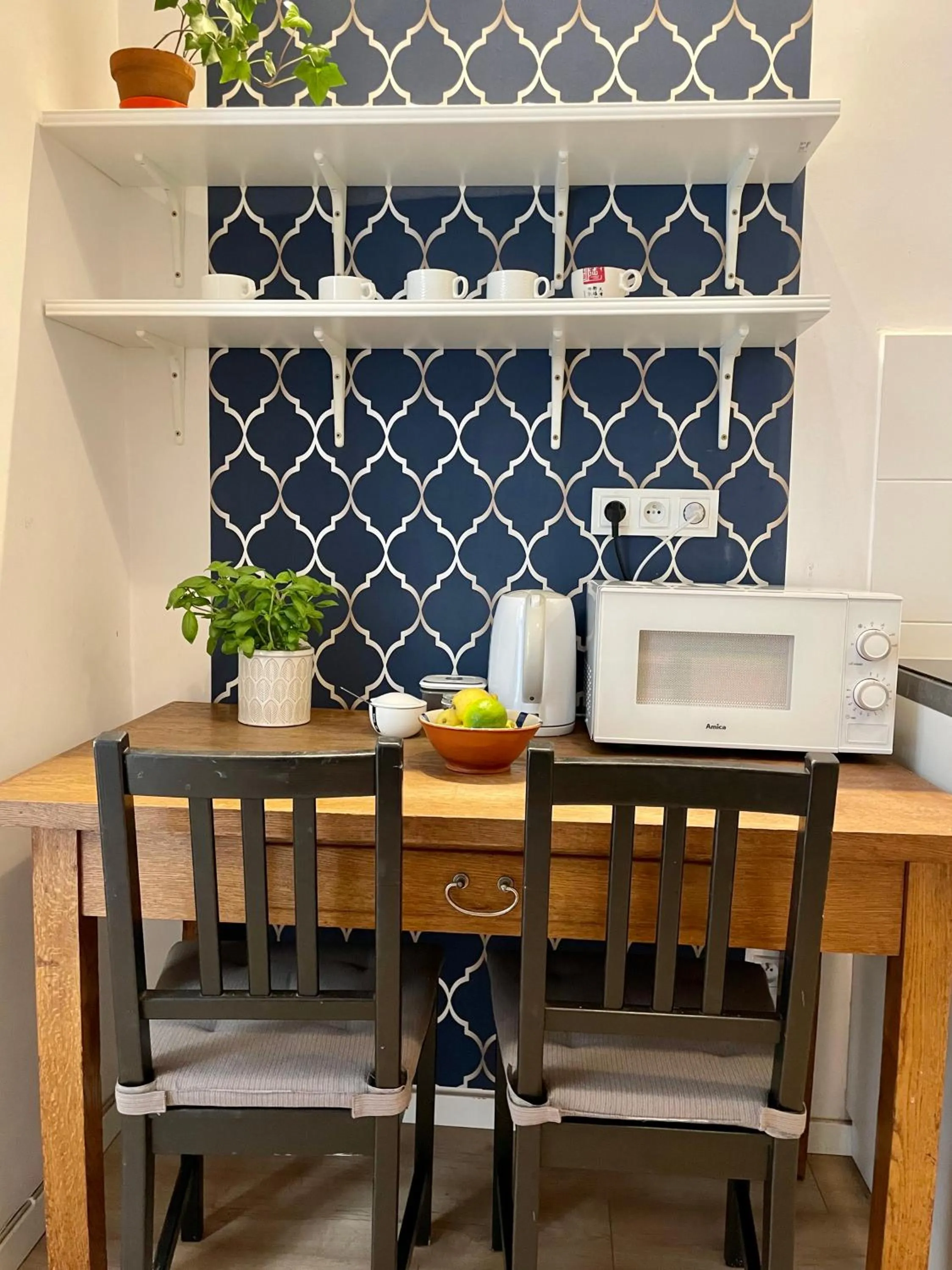 Kitchen or kitchenette in Roller Aparthotel