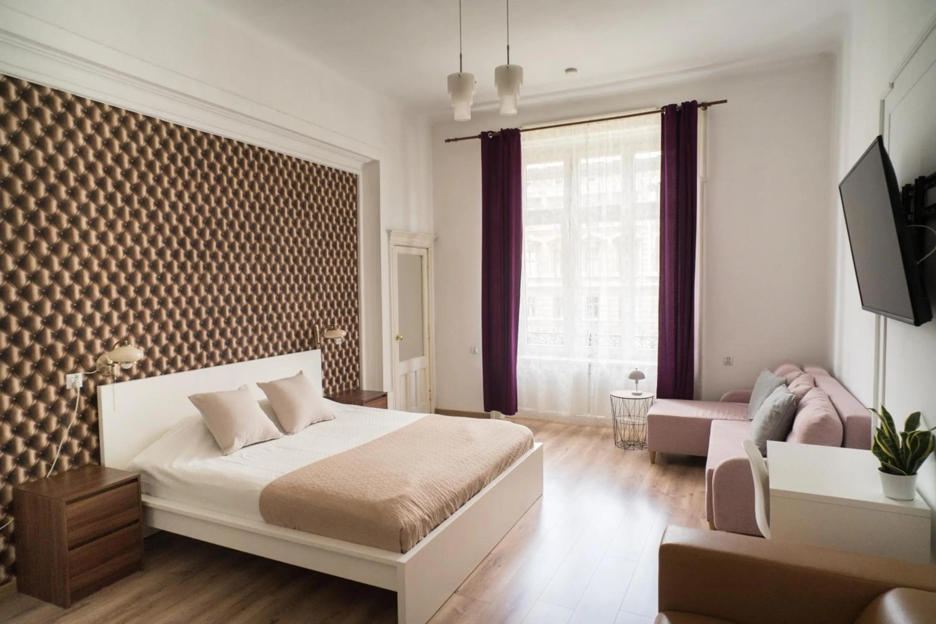 Bed in Roller Aparthotel