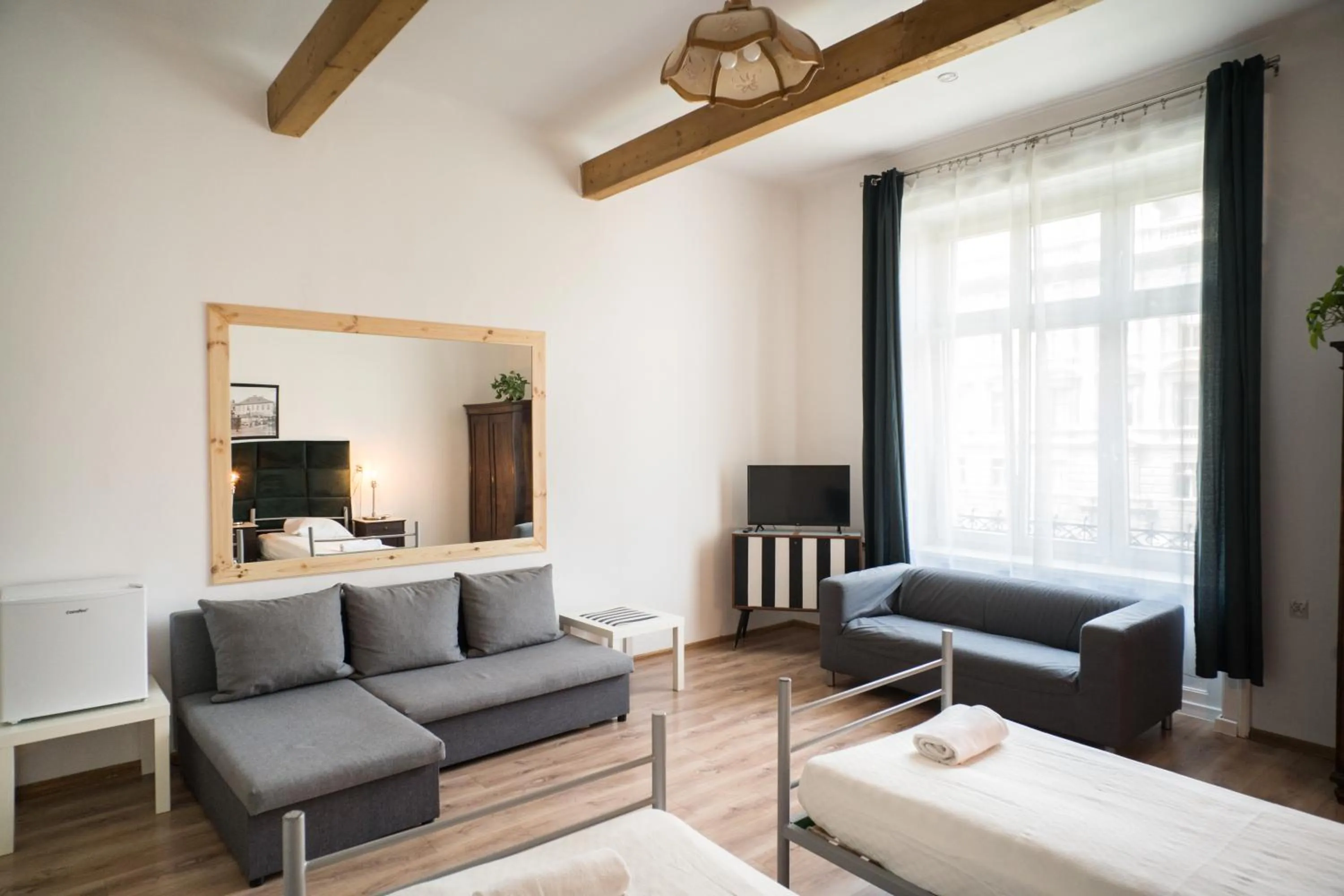 Bed in Roller Aparthotel