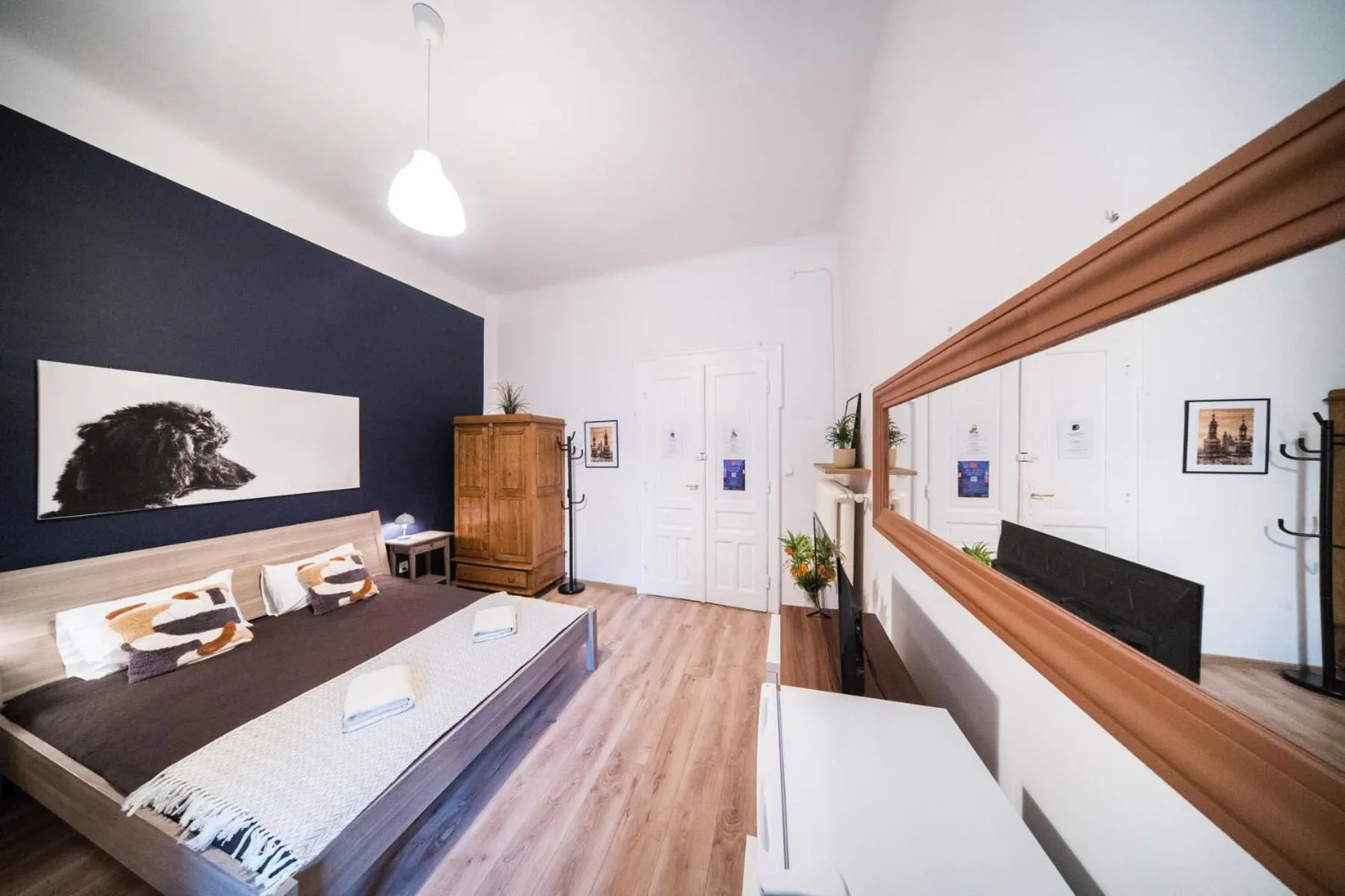 Bed in Roller Aparthotel