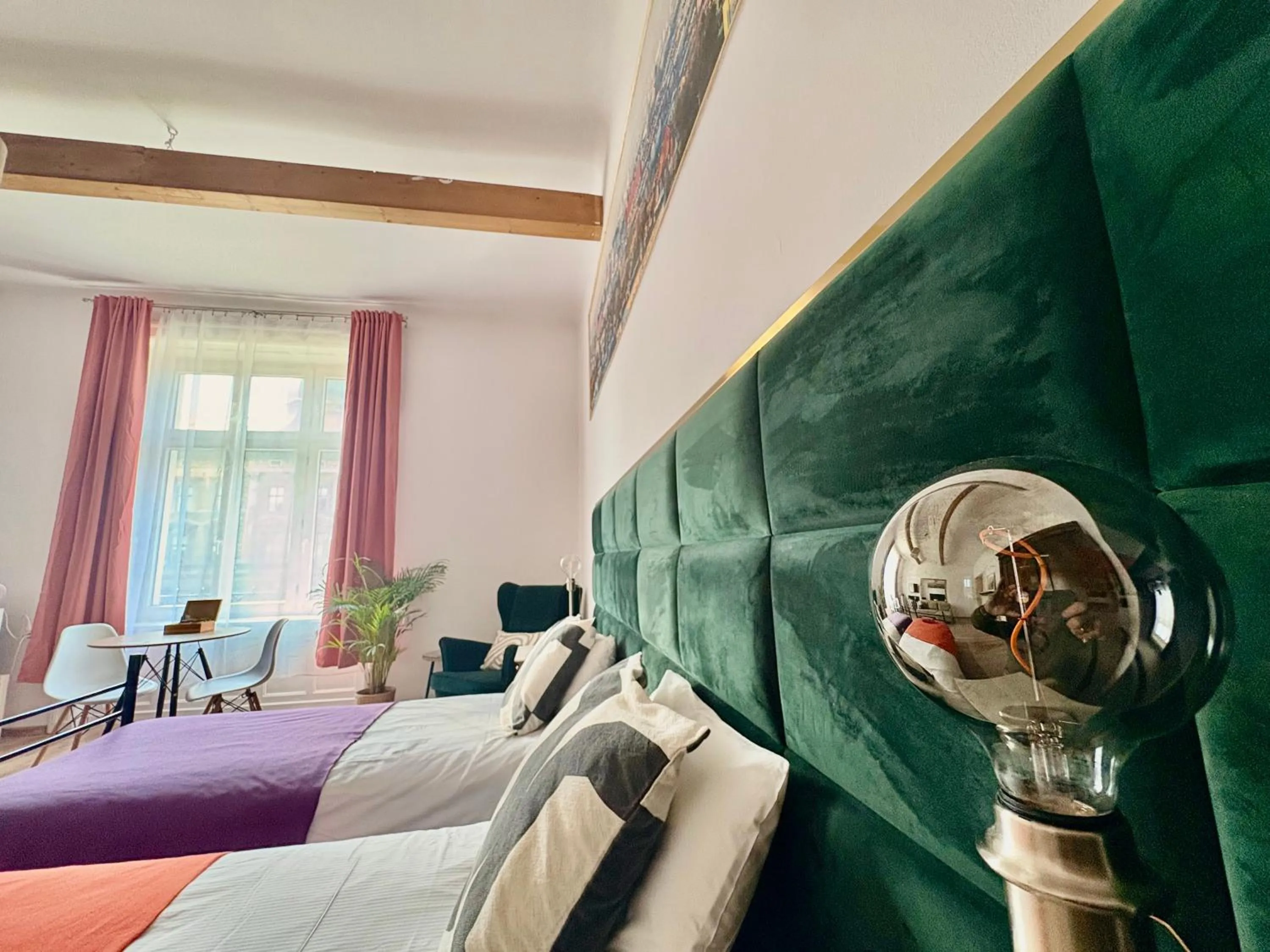 Bed in Roller Aparthotel