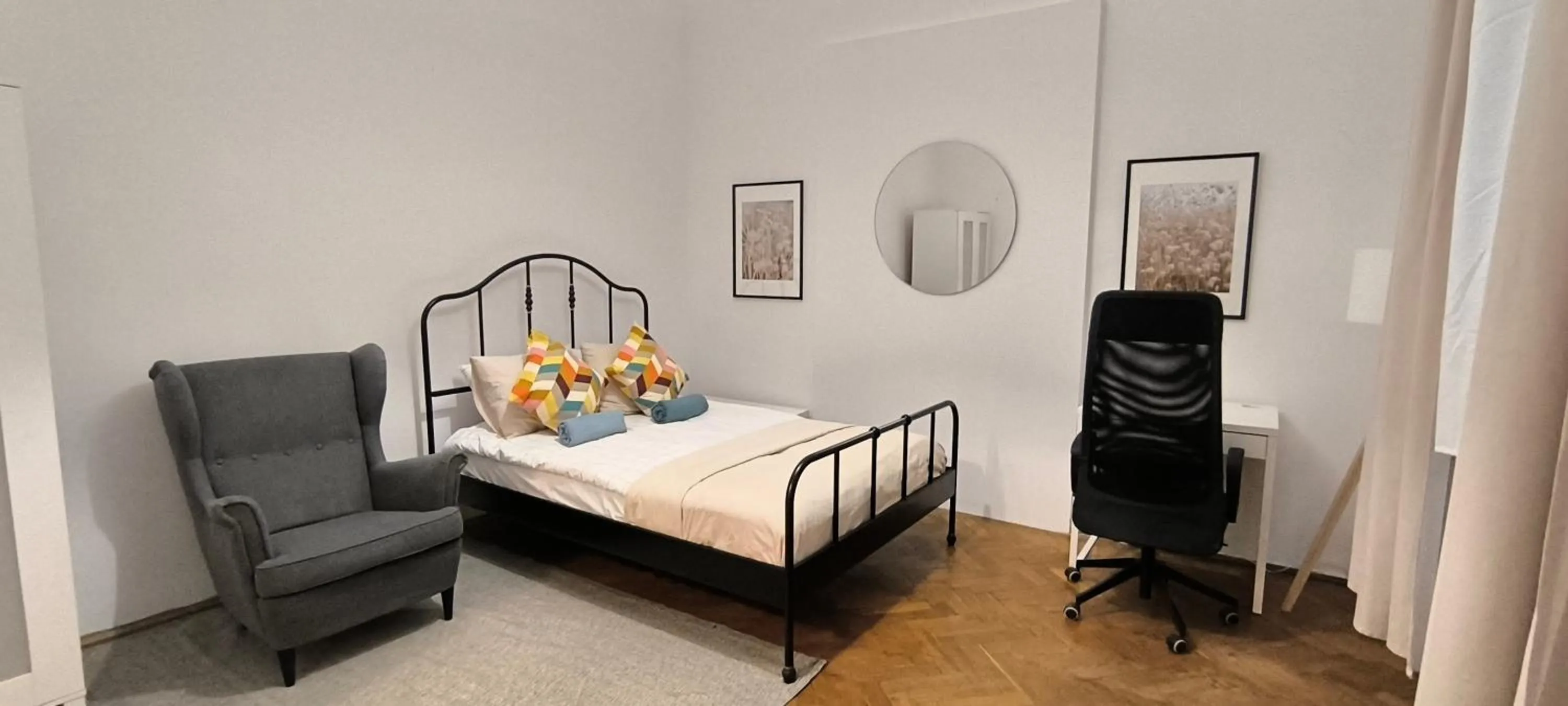 Bed in Roller Aparthotel