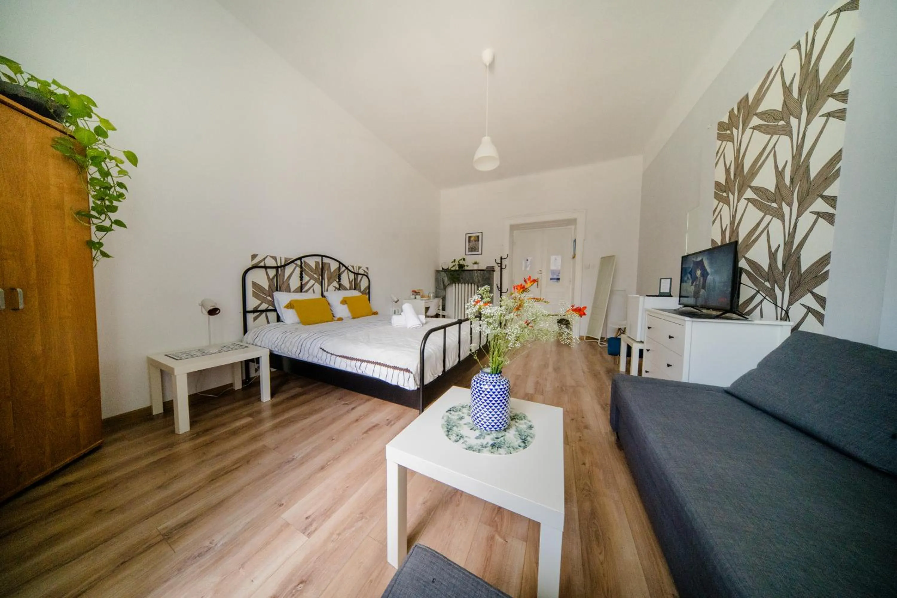 Bed in Roller Aparthotel