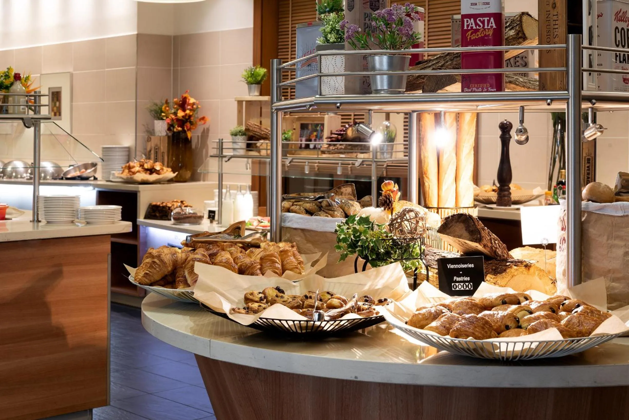 Breakfast in Radisson Blu Hotel Paris, Marne-la-Vallée