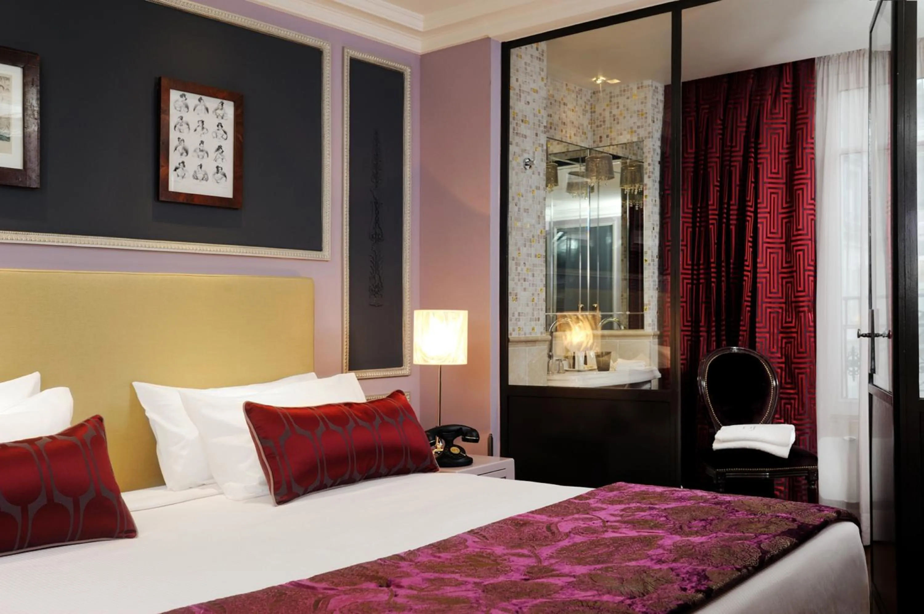 Bedroom, Bed in Hotel & Spa La Belle Juliette