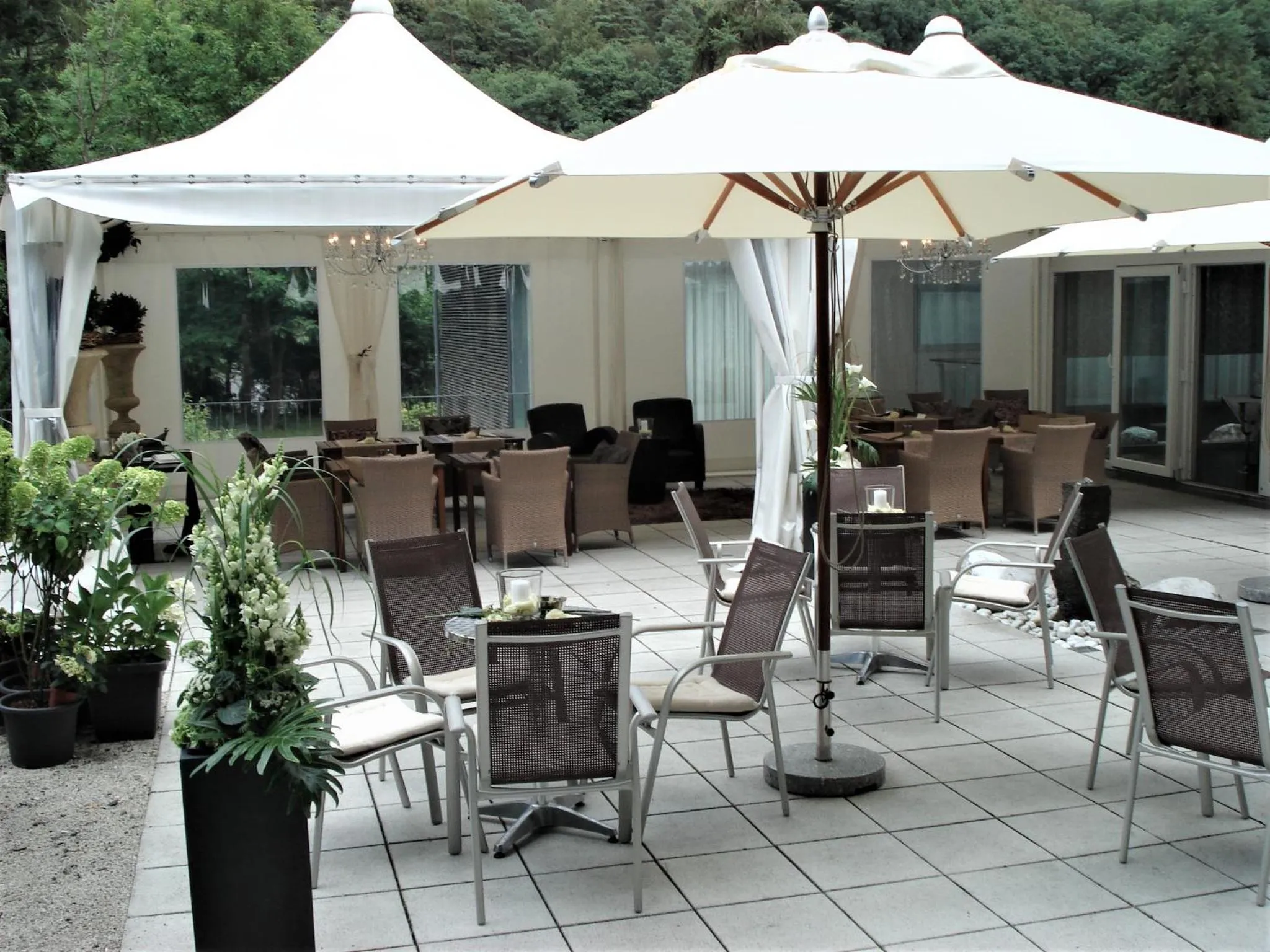 Patio in Villa Waldesruh