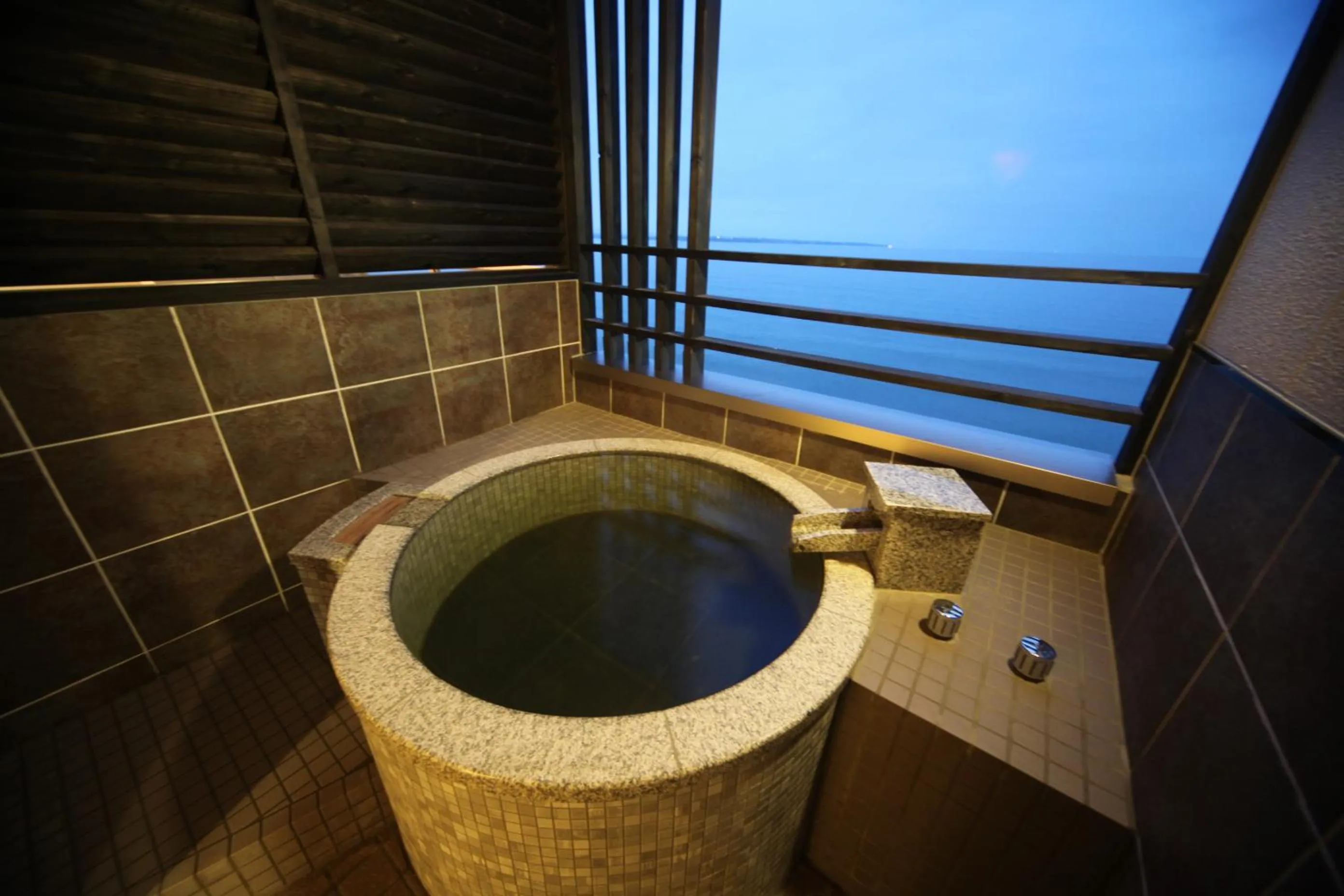 Hot Spring Bath in AMANE resort SEIKAI