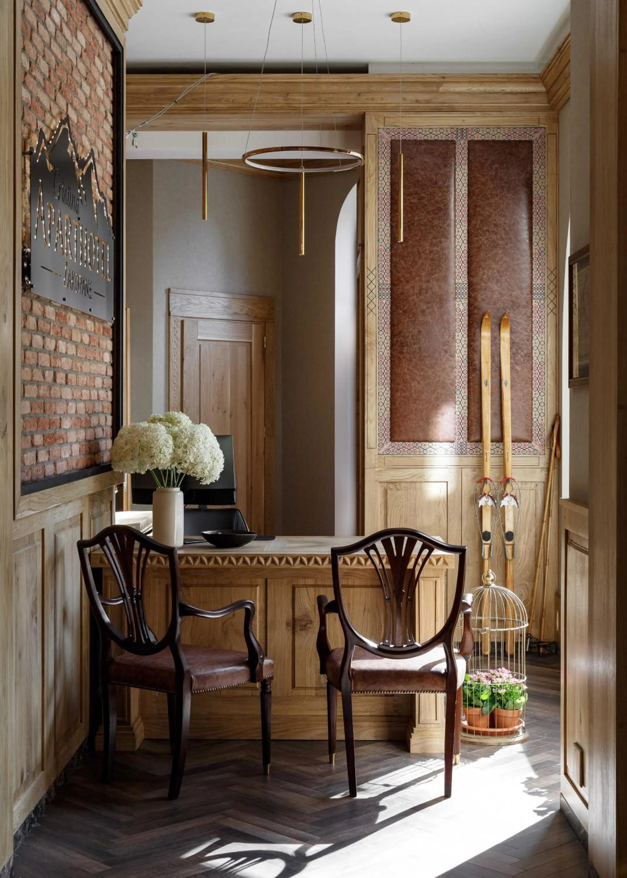 Lobby or reception in Aparthotel Cristina