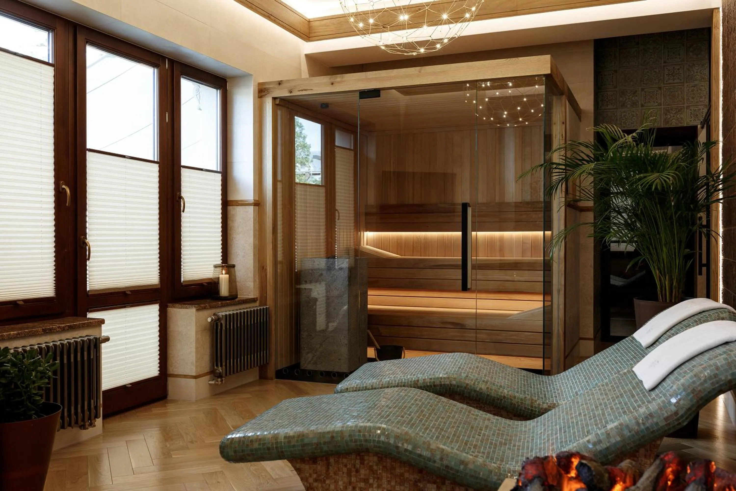 Spa and wellness centre/facilities in Aparthotel Cristina