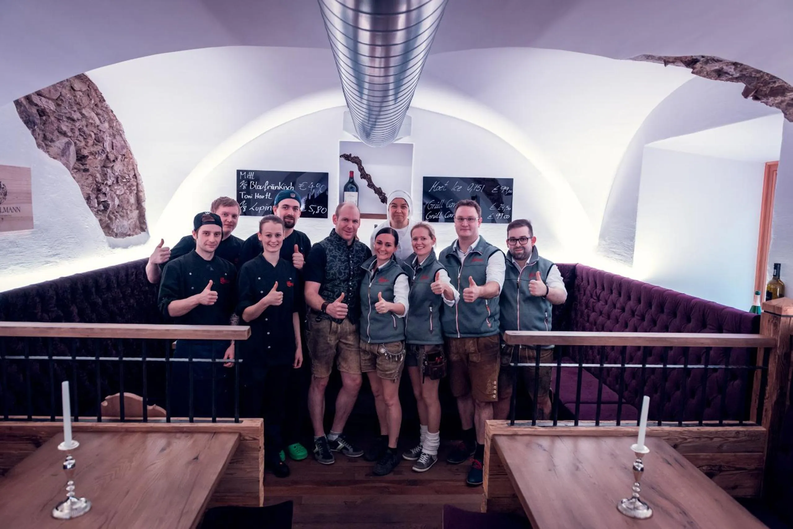 People in Hotel Restaurant Stöcklwirt