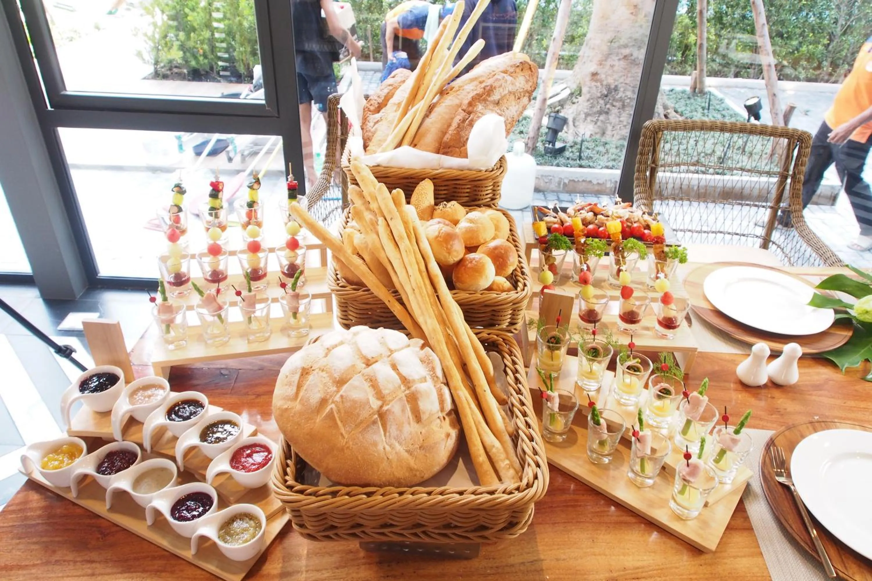 Breakfast in The Teak Hotel