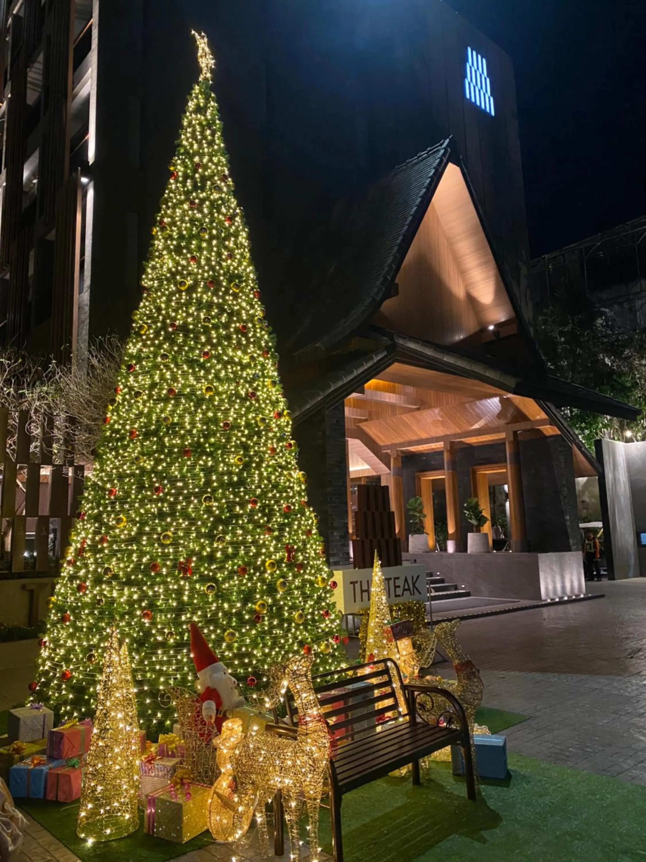 Night in The Teak Hotel