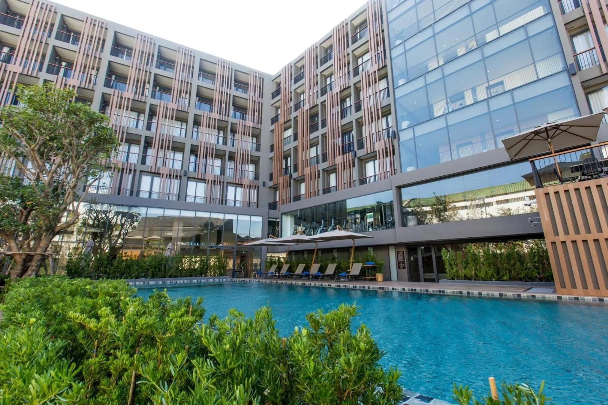 Property building in The Teak Hotel