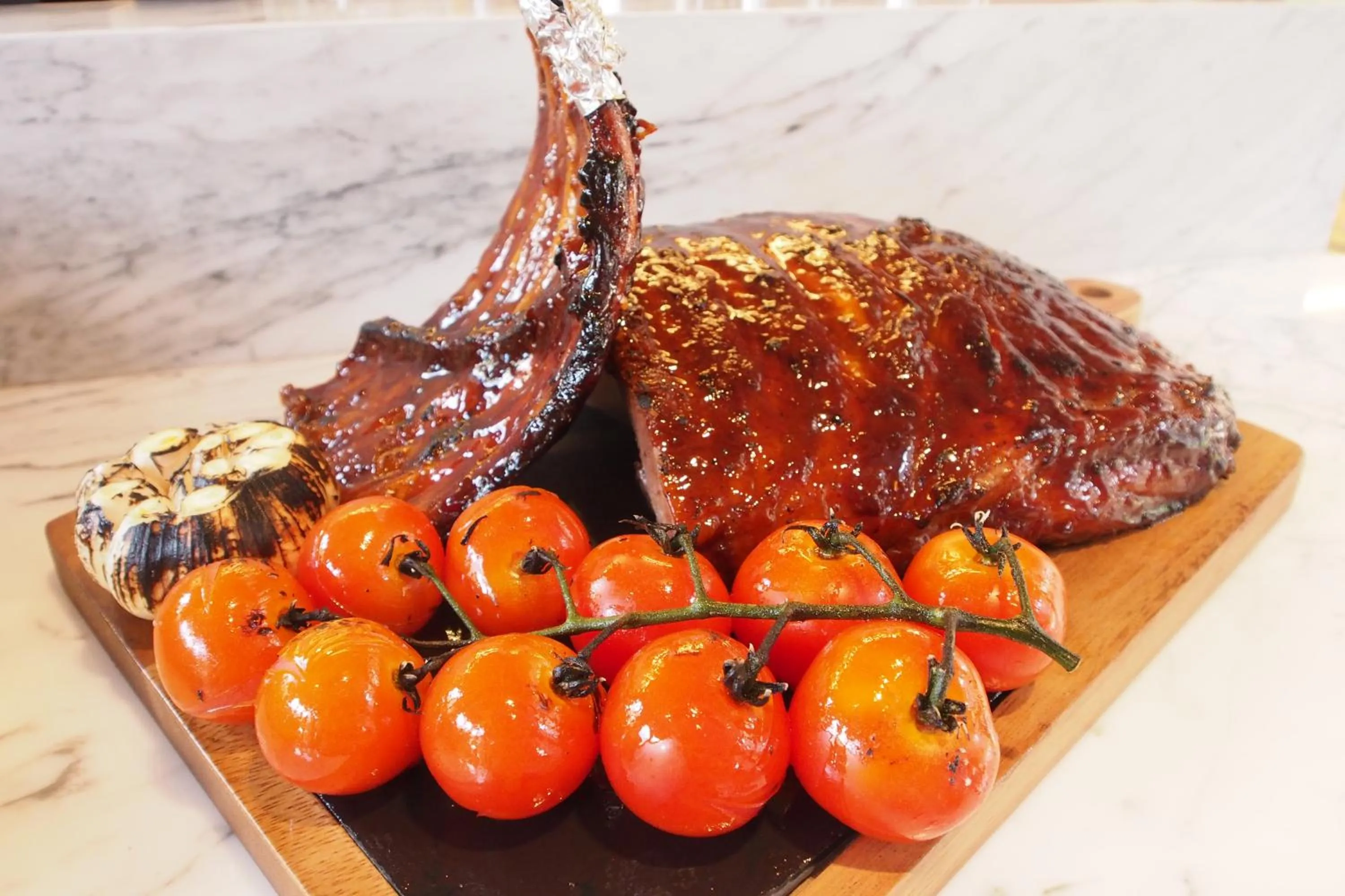 Food in The Teak Hotel