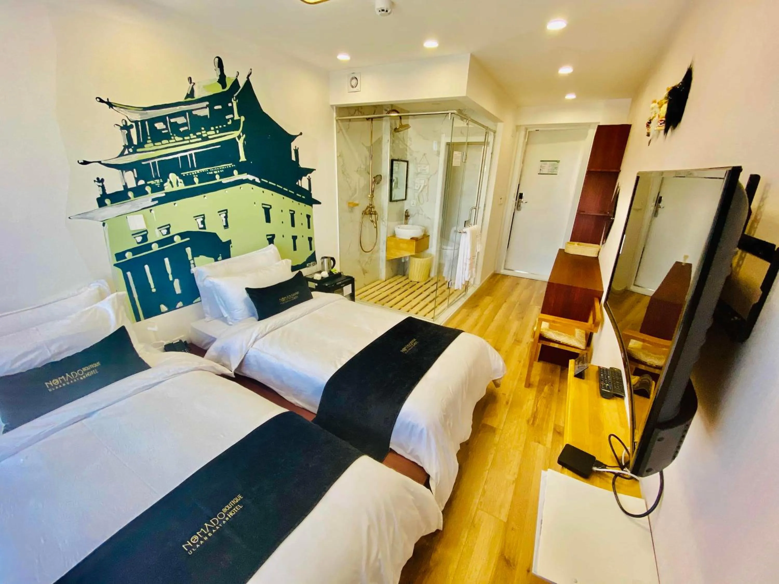 Photo of the whole room, Bed in Nomado Boutique Hotel