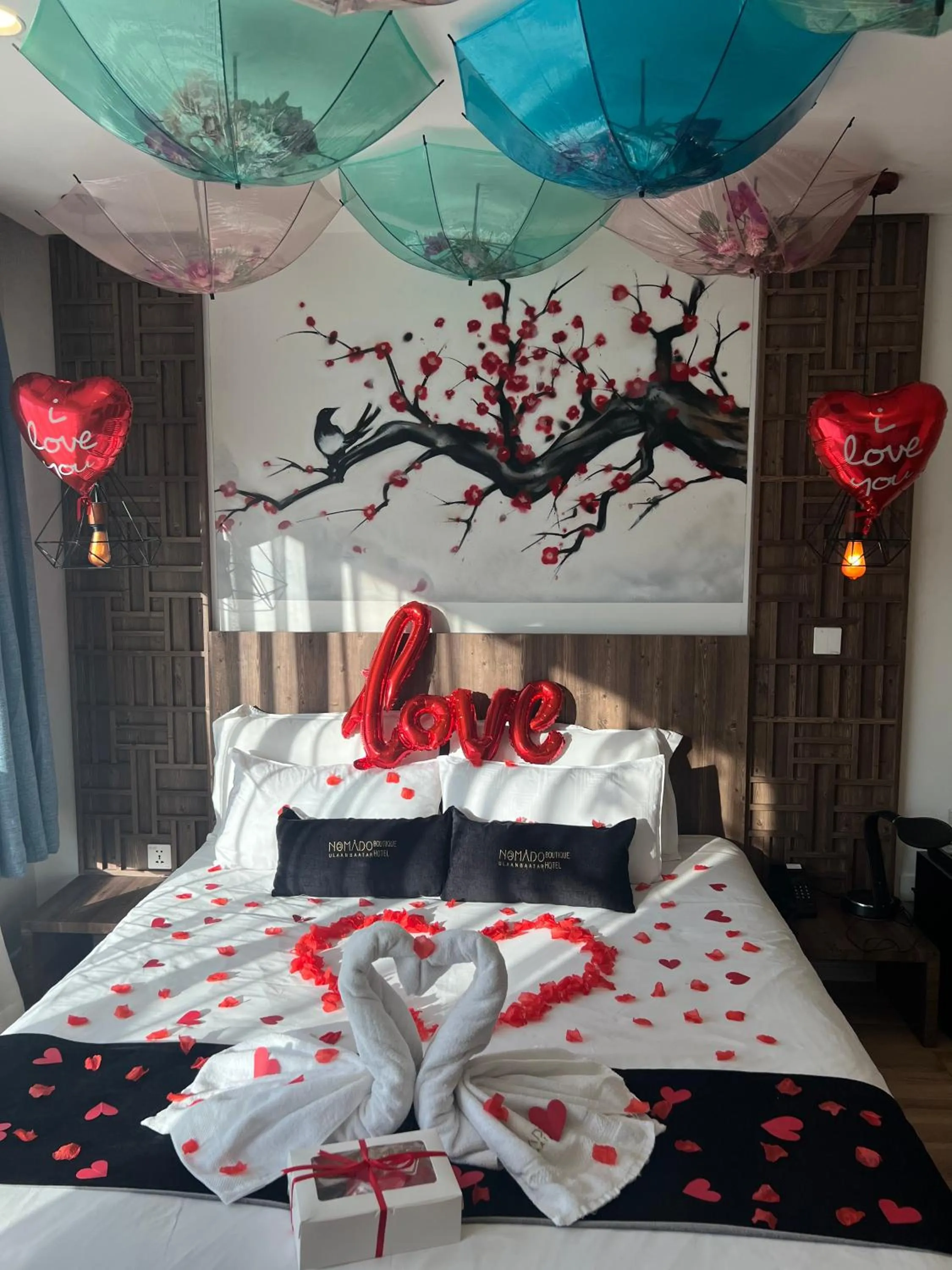 Bed in Nomado Boutique Hotel