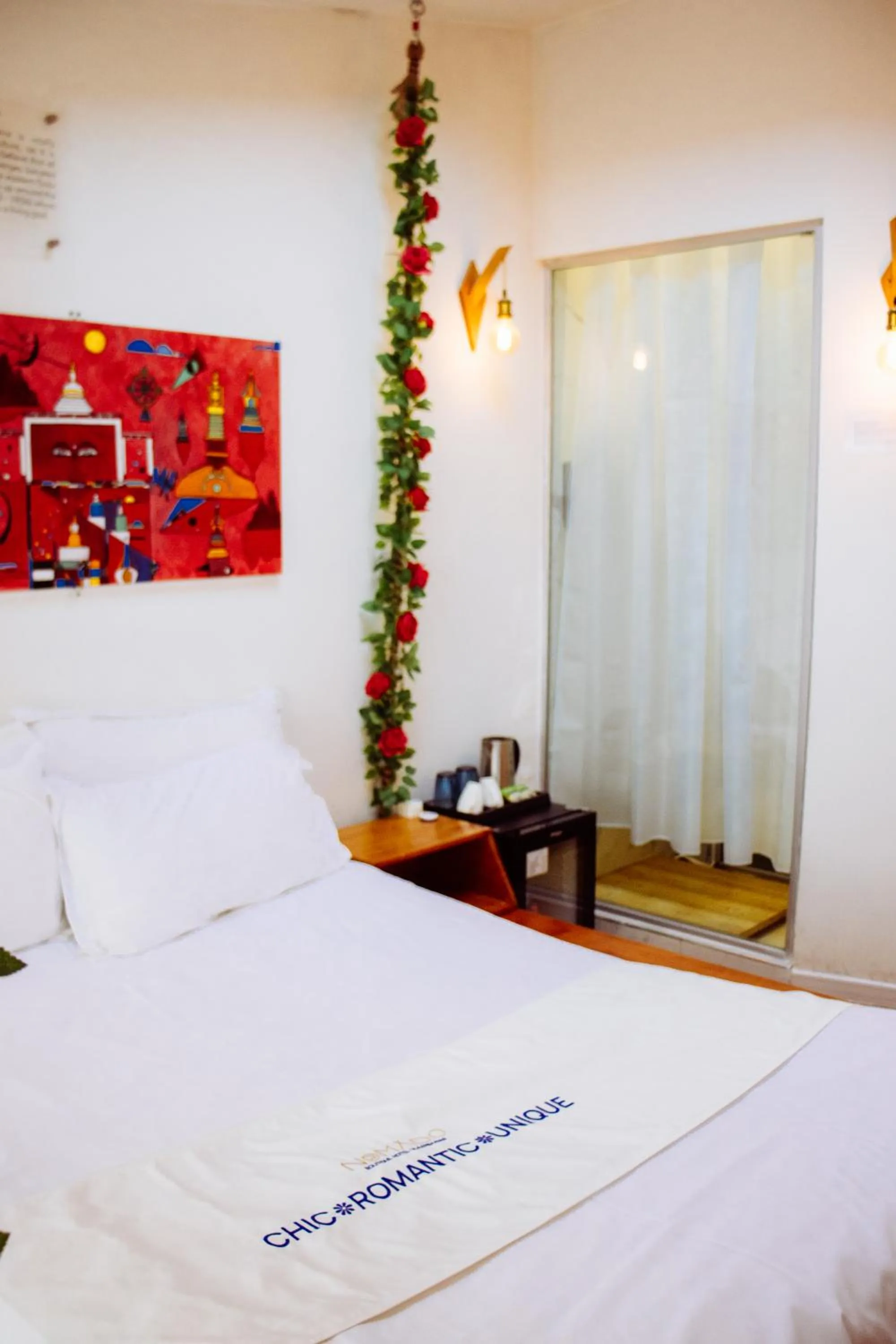 Bed in Nomado Boutique Hotel