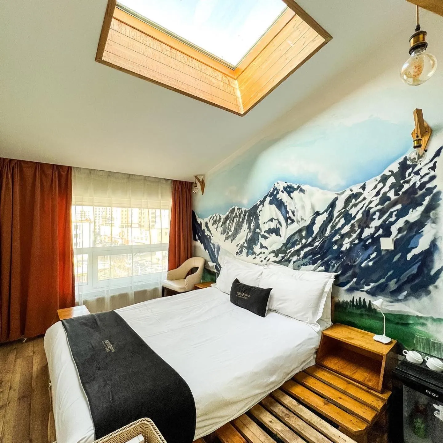 Bed in Nomado Boutique Hotel