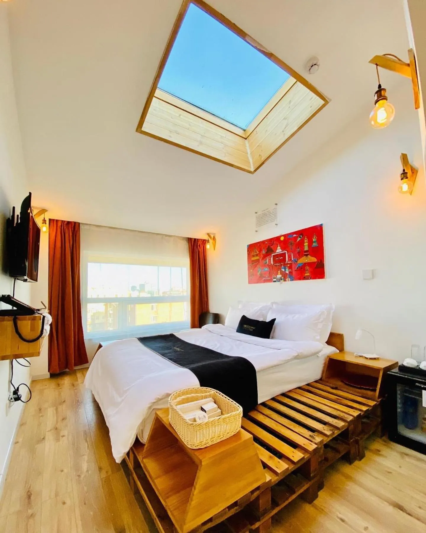 Photo of the whole room, Bed in Nomado Boutique Hotel