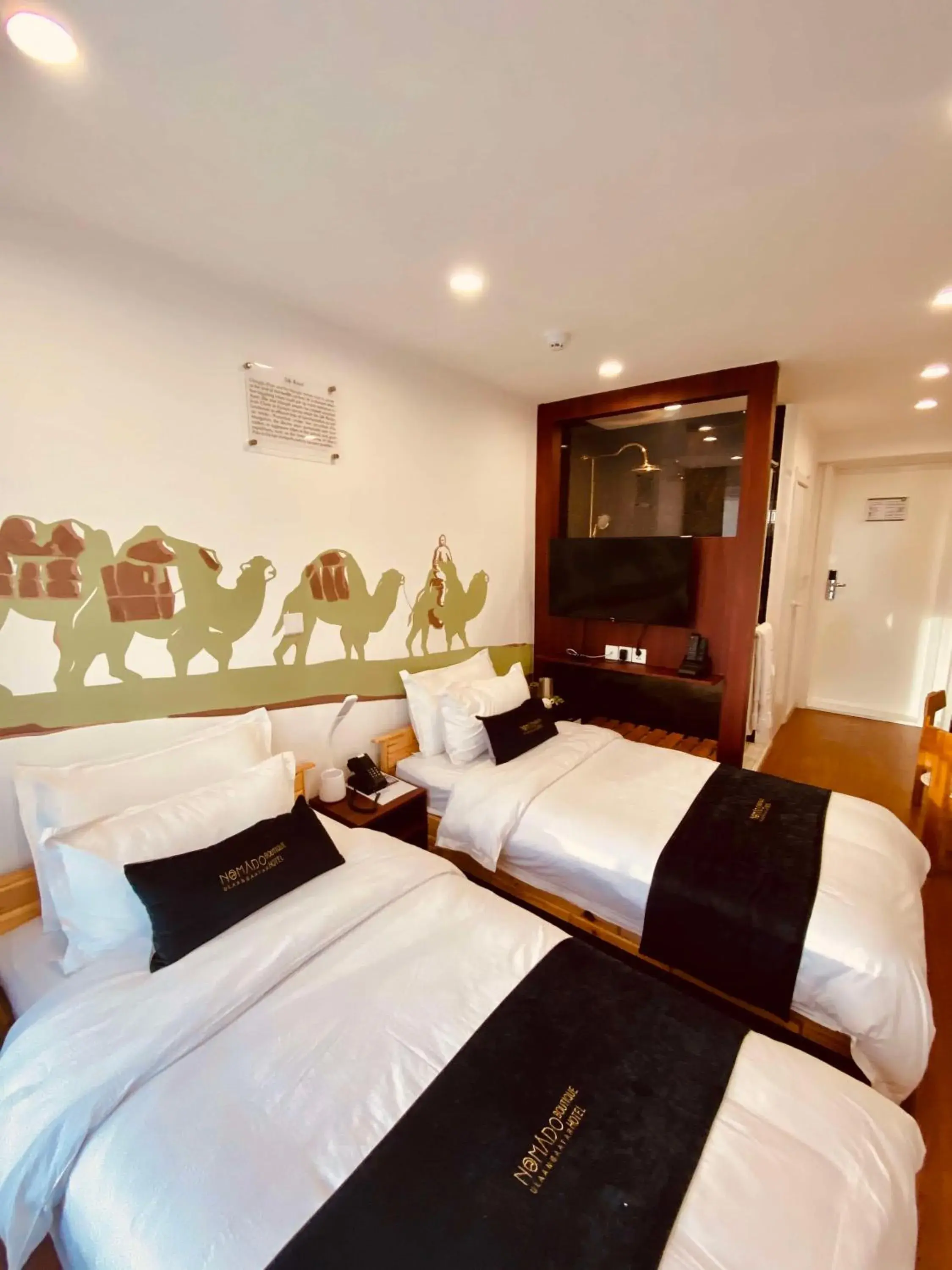 Twin Room with City View in Nomado Boutique Hotel Twin Room with City View in Nomado Boutique Hotel