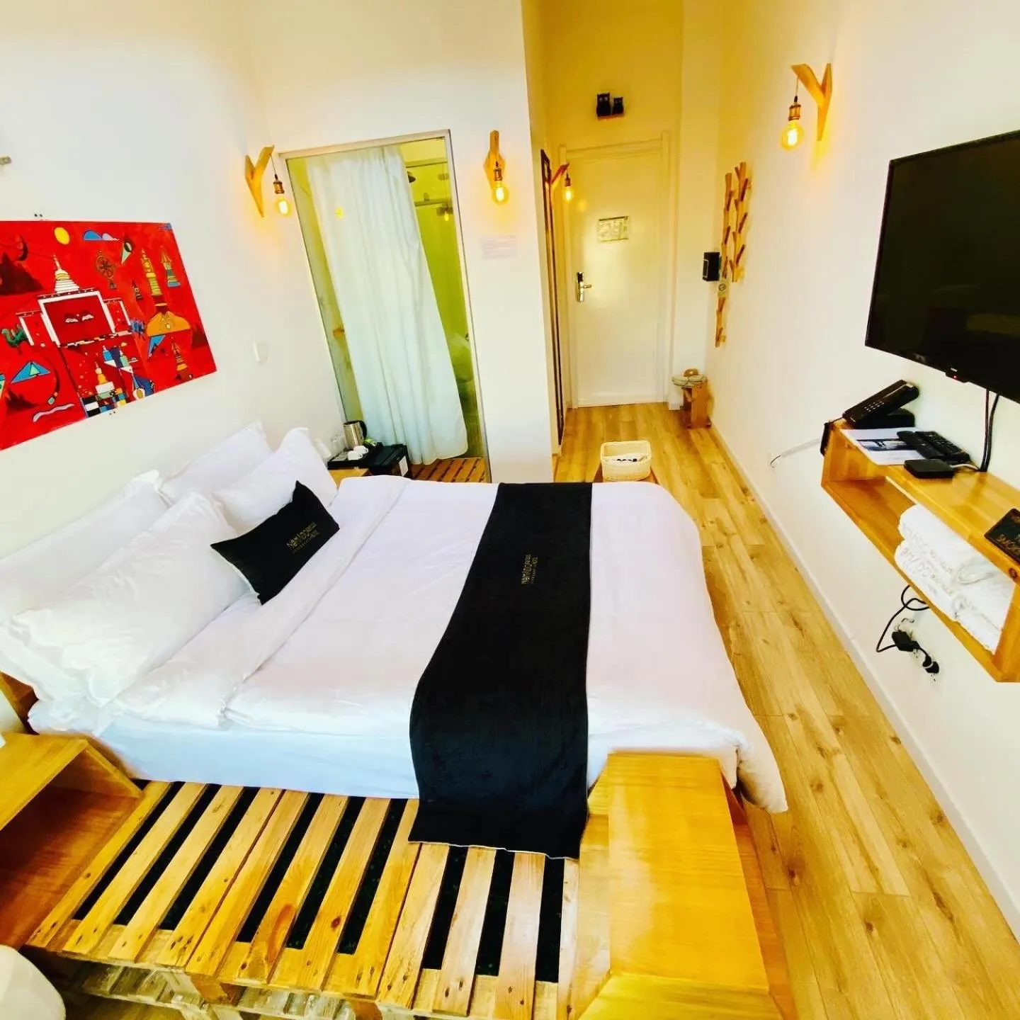 Bed in Nomado Boutique Hotel