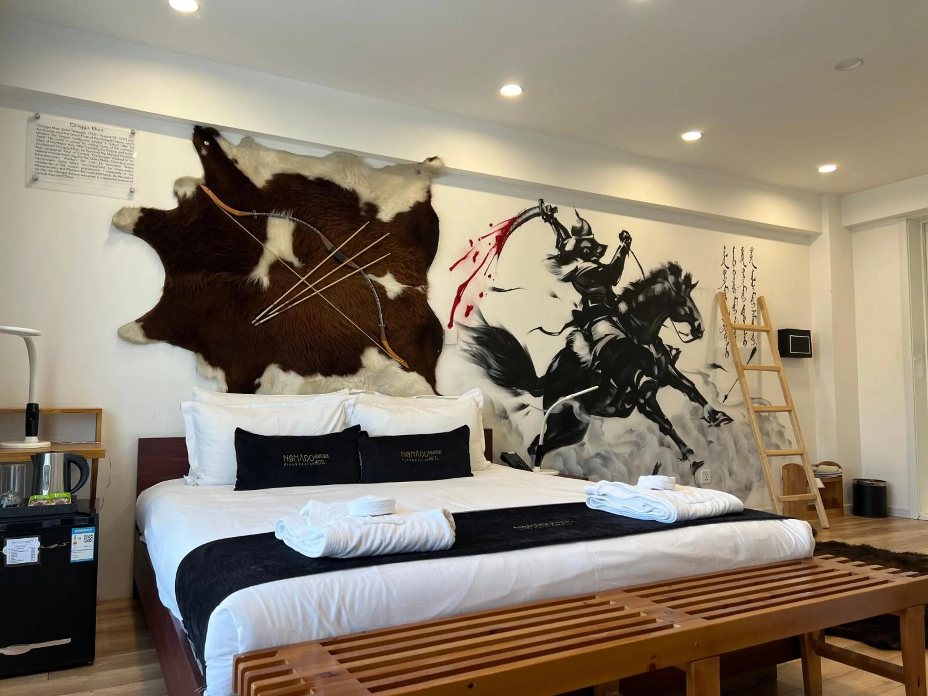 Bed in Nomado Boutique Hotel