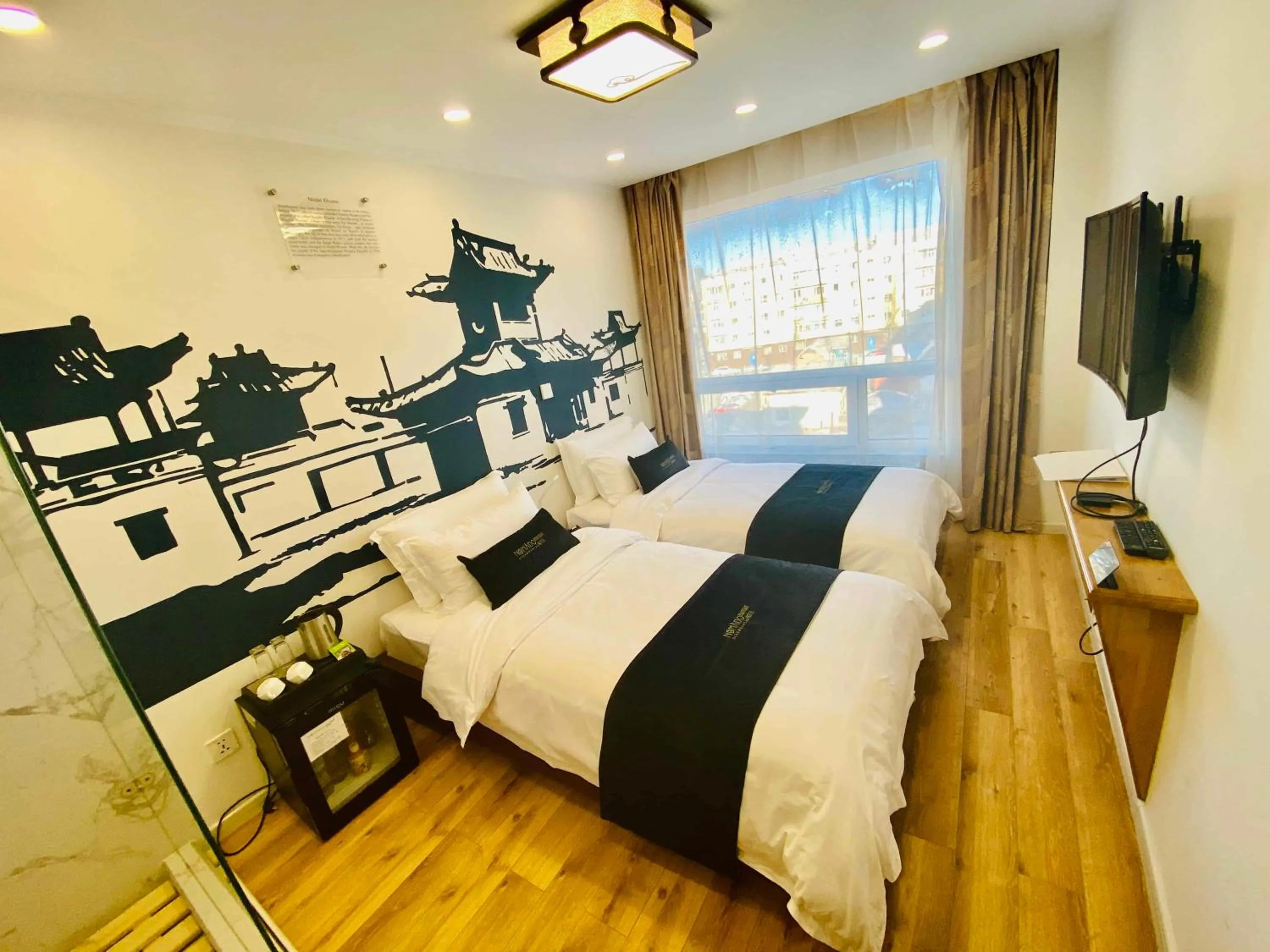 Photo of the whole room, Bed in Nomado Boutique Hotel