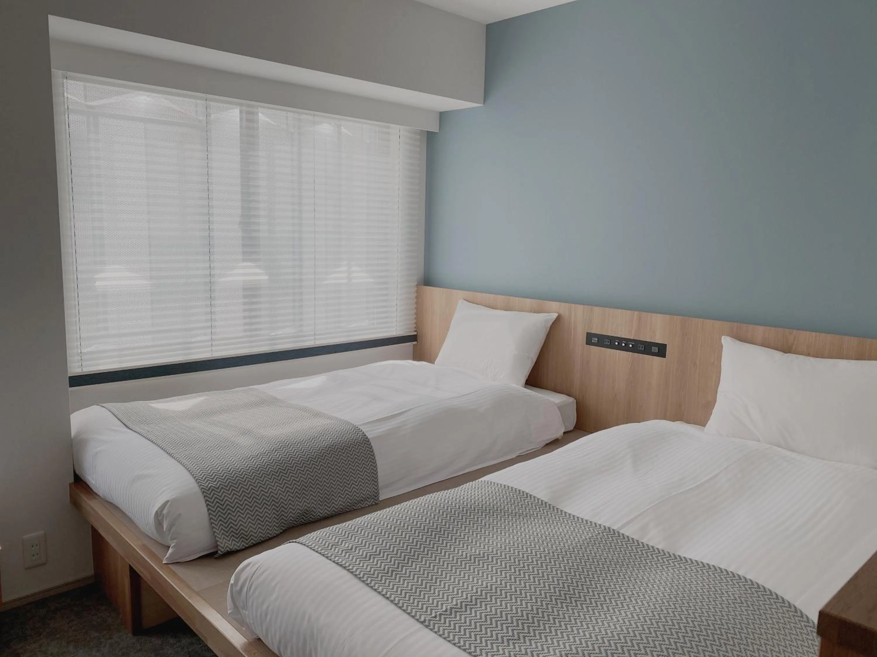 Bed in THE TOURIST HOTEL & Cafe AKIHABARA