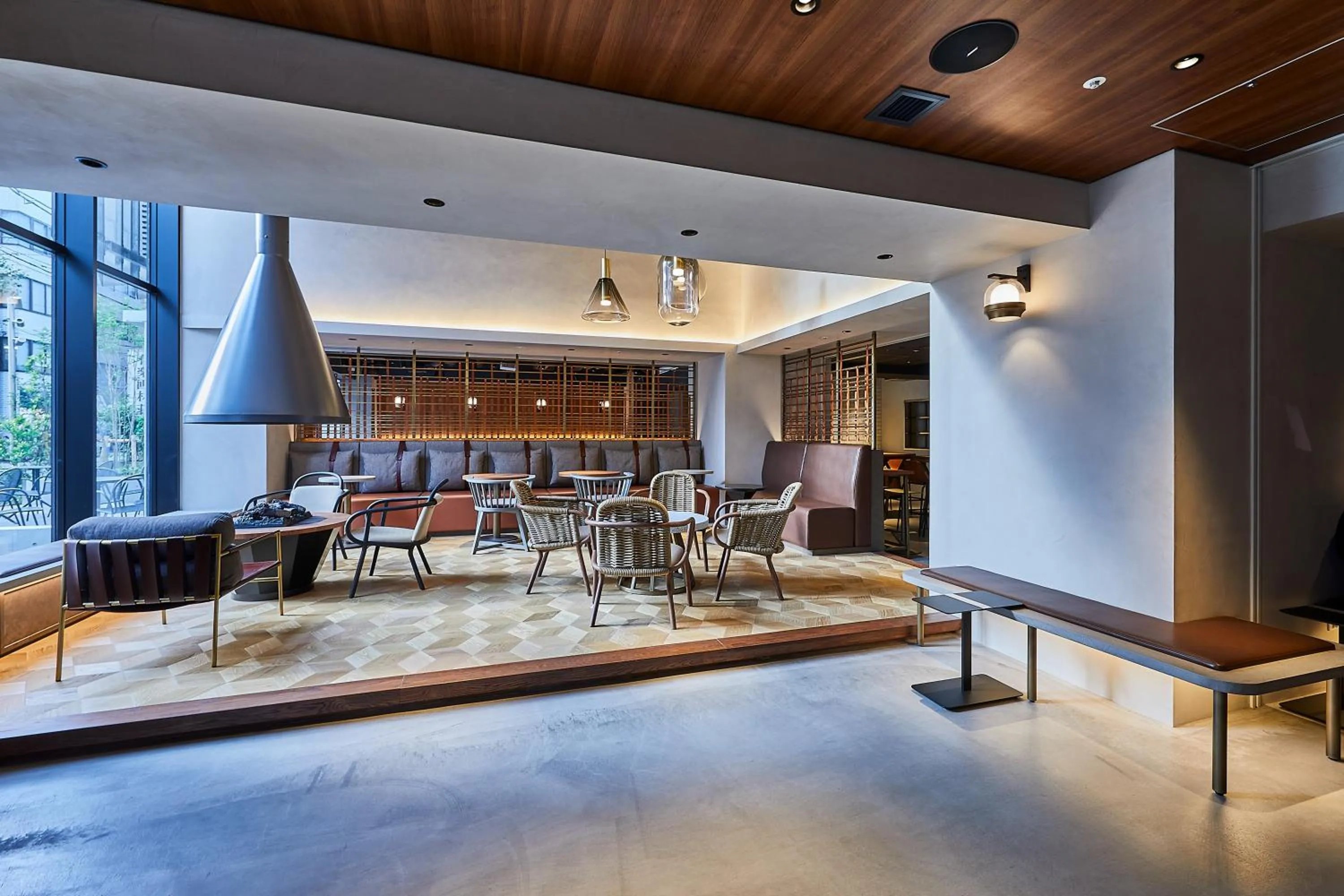 Lounge or bar in THE TOURIST HOTEL & Cafe AKIHABARA