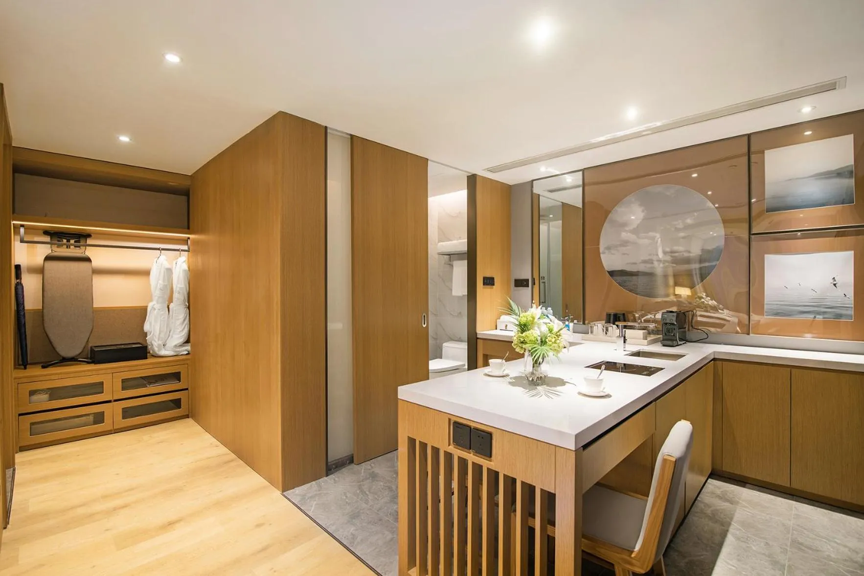 Kitchen or kitchenette in Argyle Resort Dali Yueyun